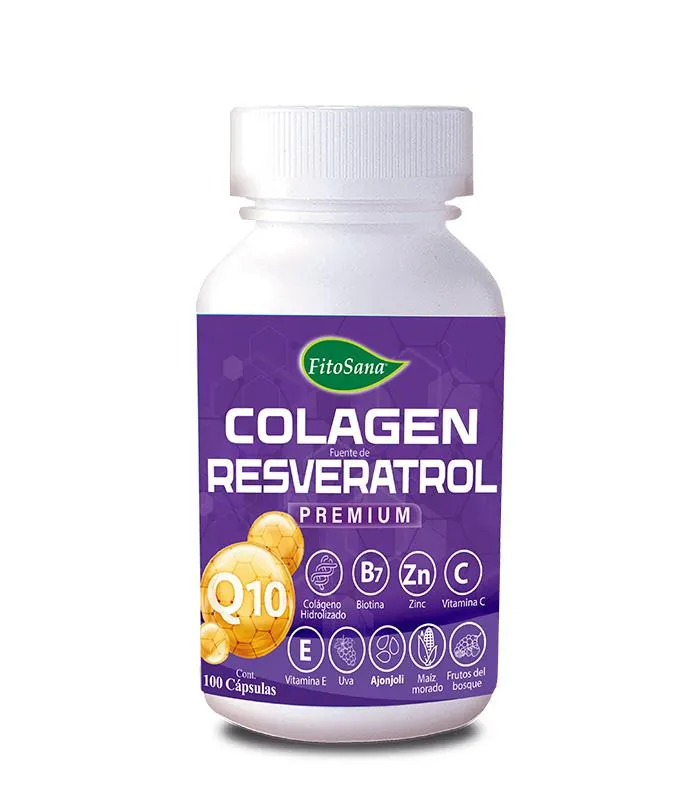 Colagen Resveratrol Q10 – 100 Cápsulas