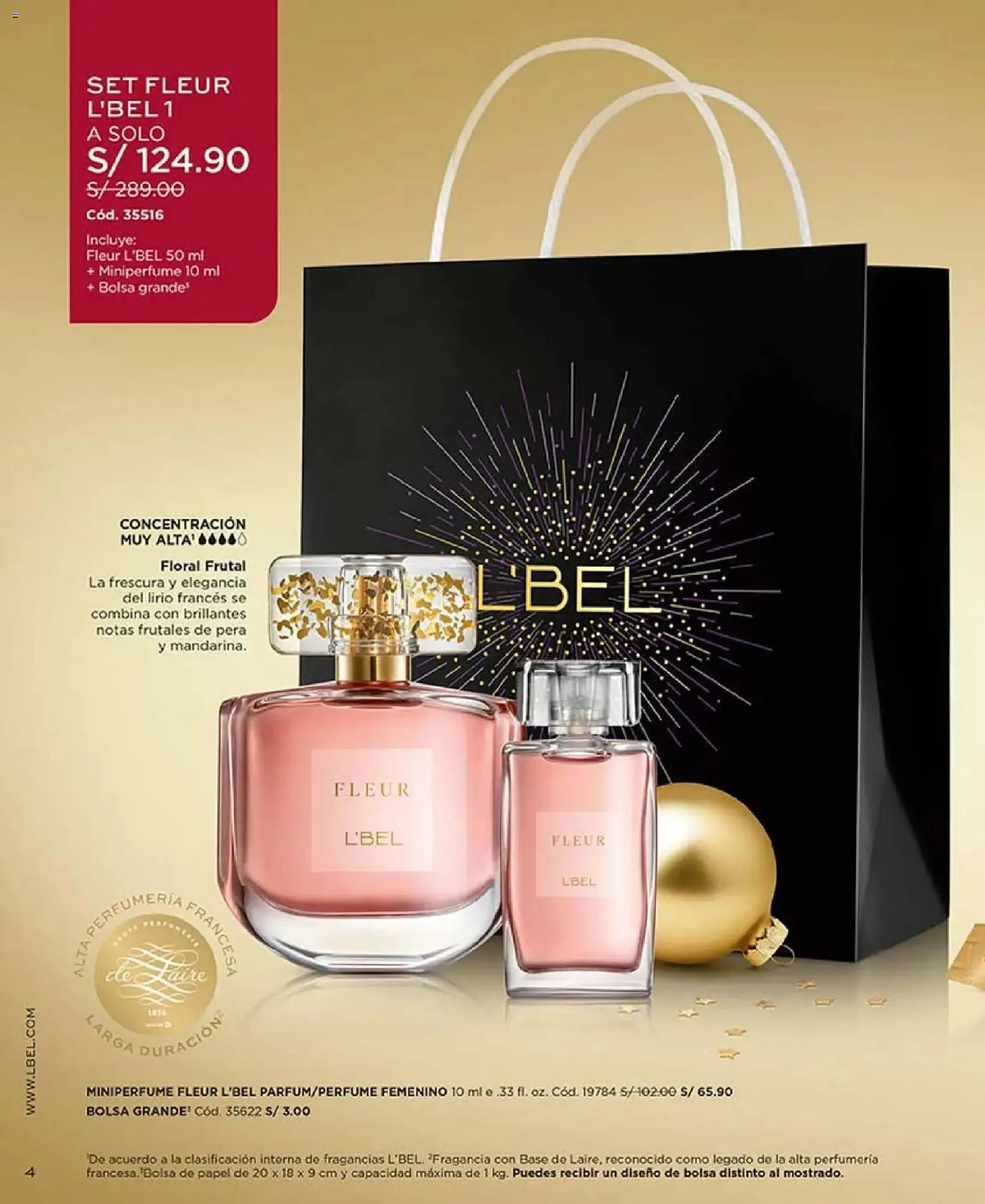 Catalogo de Catálogo L'Bel 14 de noviembre al 17 de diciembre 2025 - Pag 4