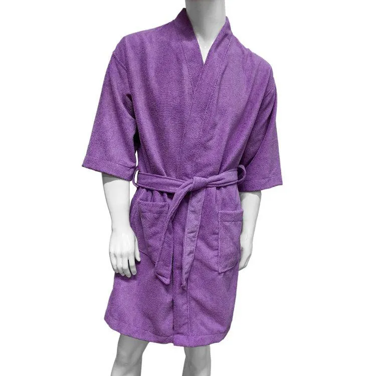 Bata de Baño Krea Microfibra Talla M Magenta