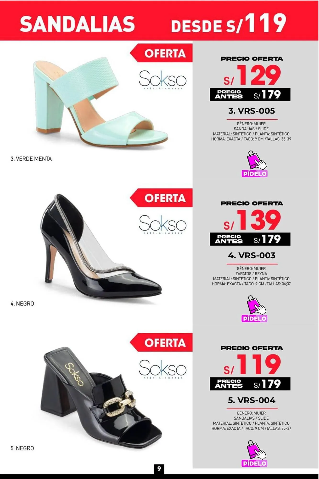 Catalogo de Catálogo Sokso 27 de marzo al 13 de abril 2025 - Pag 9