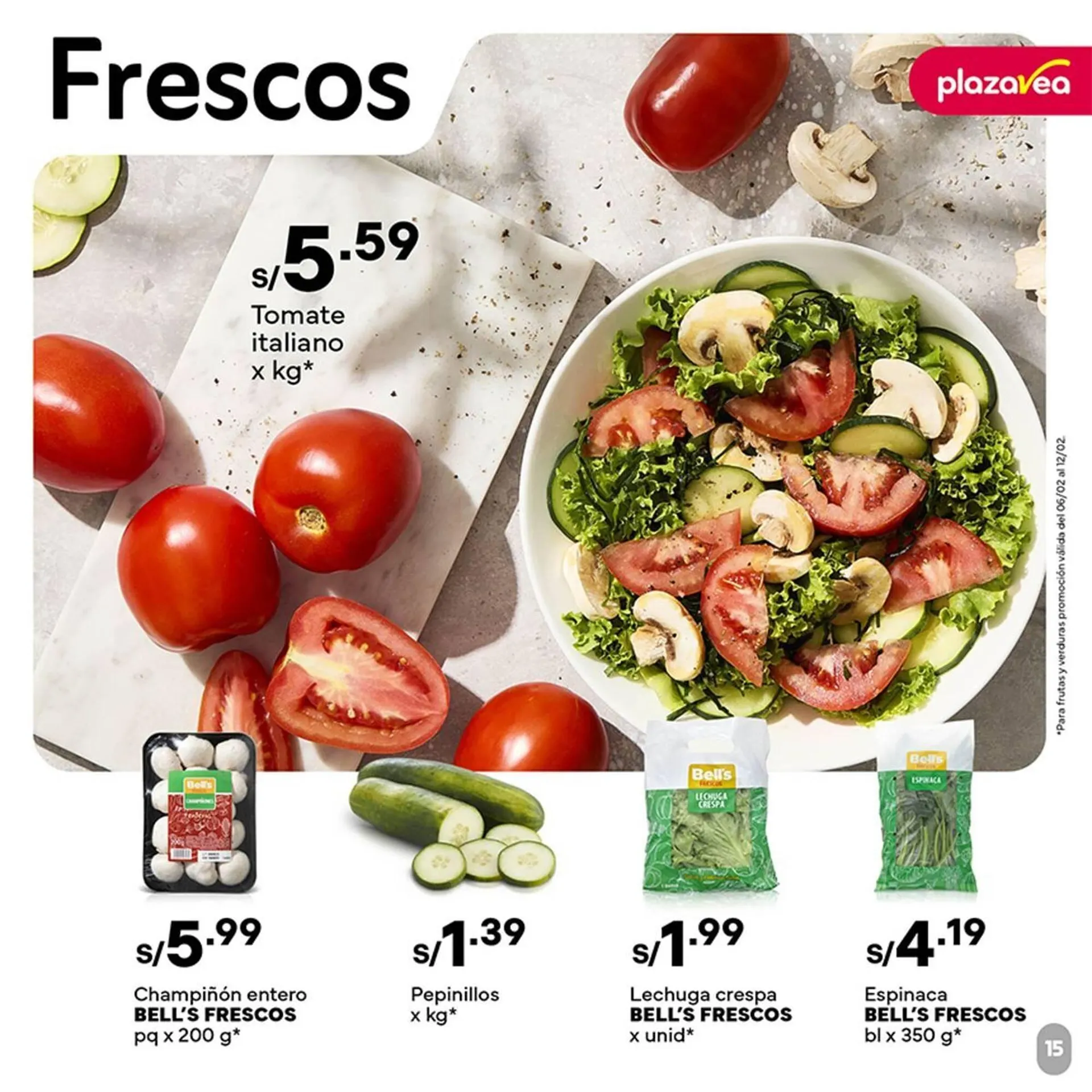 Catalogo de Catálogo Plaza Vea 6 de febrero al 22 de febrero 2026 - Pag 15