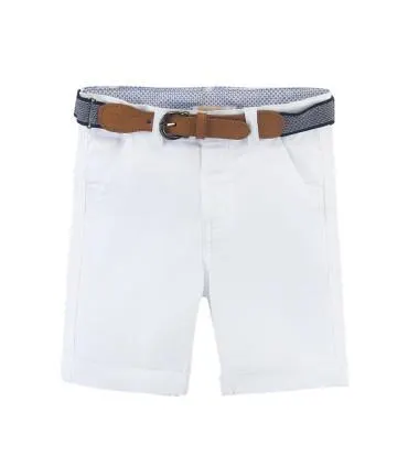 Bermuda Blanca con Correa | Colección Road Trip