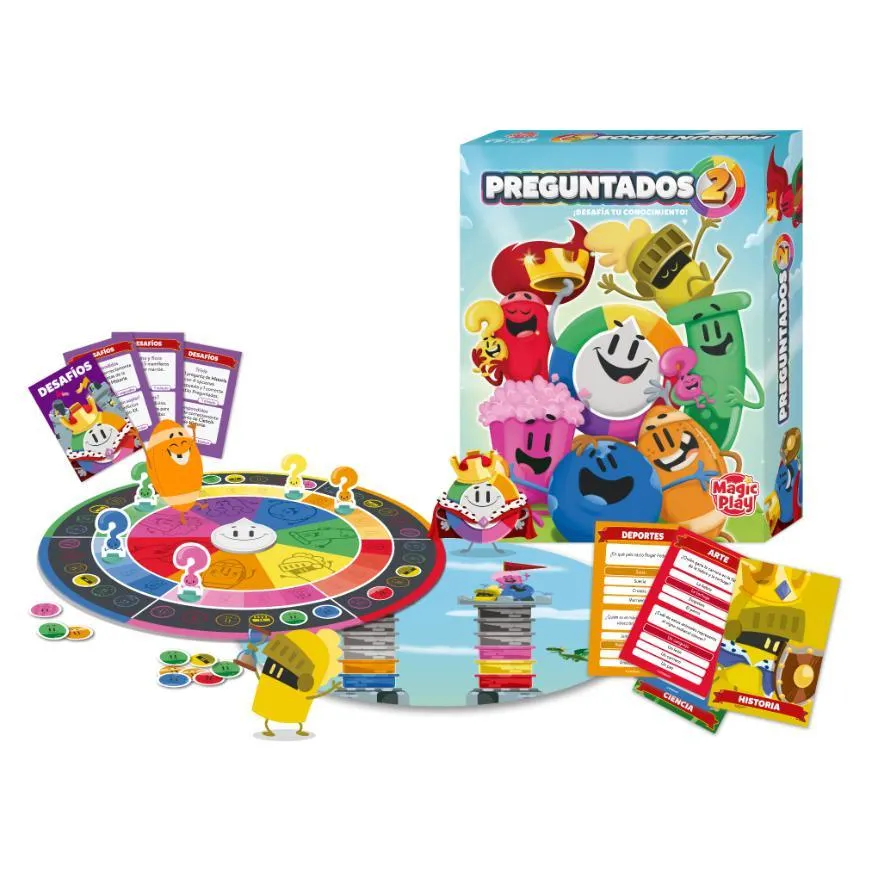 Juego De Mesa Magic Play Preguntados 2