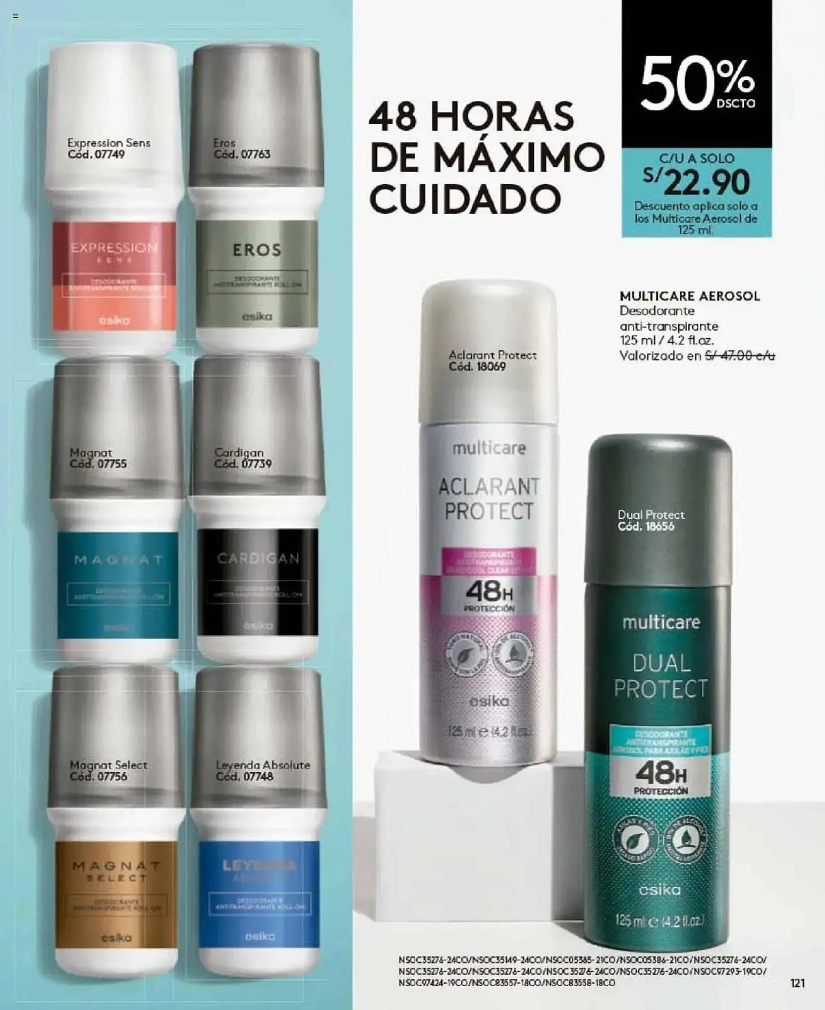 Catalogo de Catálogo Ésika 9 de junio al 1 de julio 2025 - Pag 121