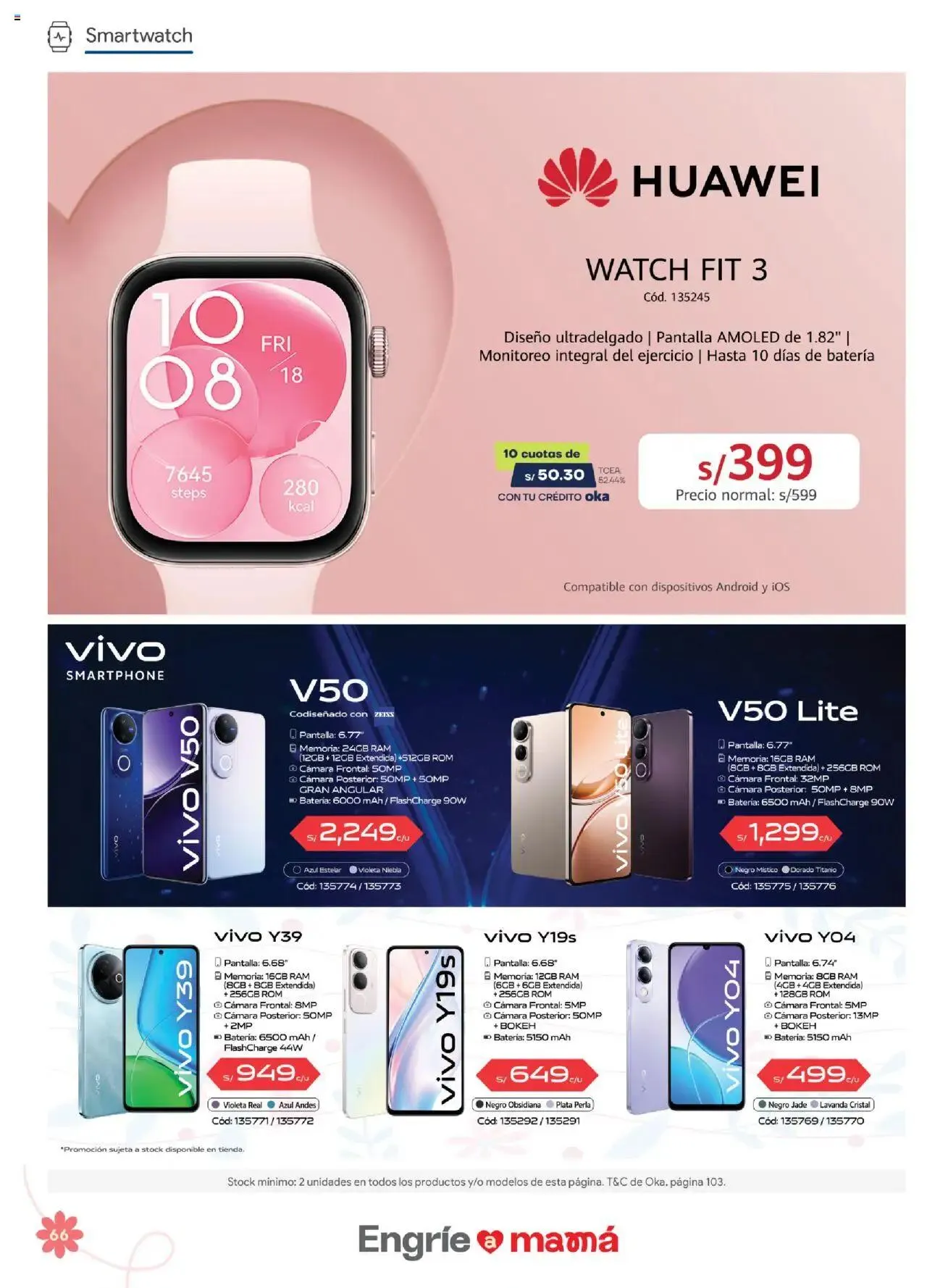 Catalogo de Hiraoka - Guia dia de la madre 26 de abril al 18 de mayo 2025 - Pag 66