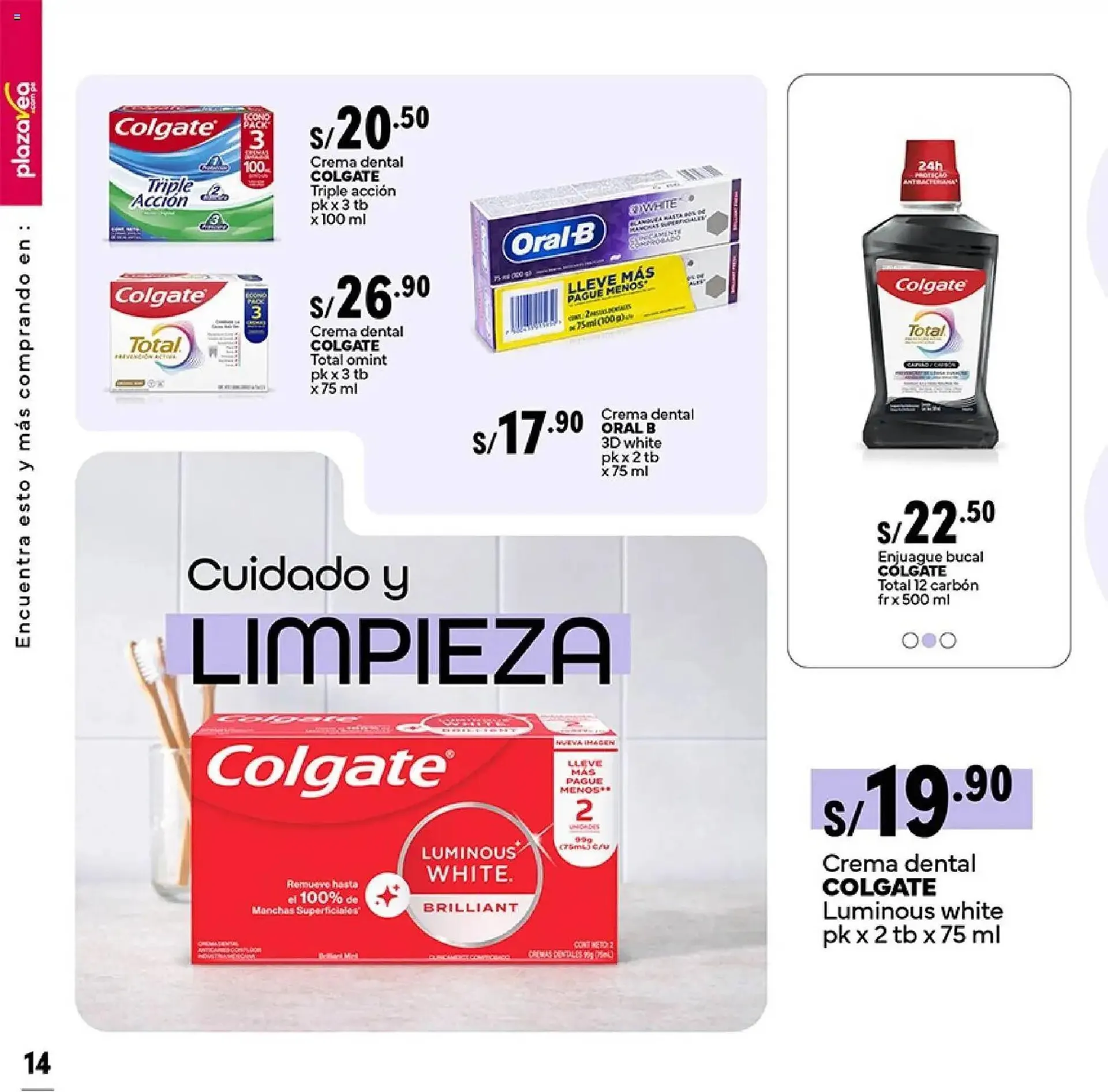 Catalogo de Catálogo Plaza Vea 6 de abril al 20 de abril 2026 - Pag 14
