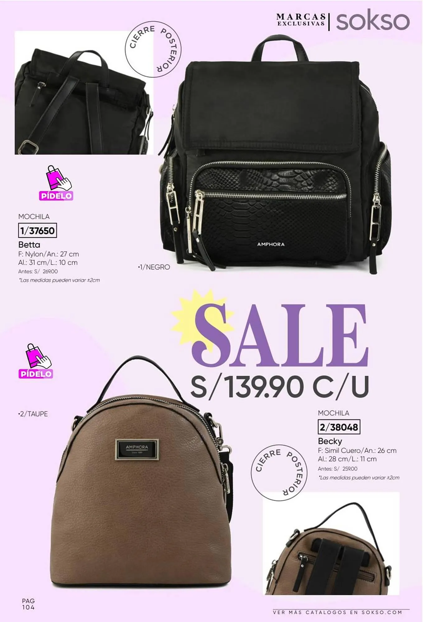 Catalogo de Catálogo Sokso 24 de abril al 18 de mayo 2025 - Pag 104
