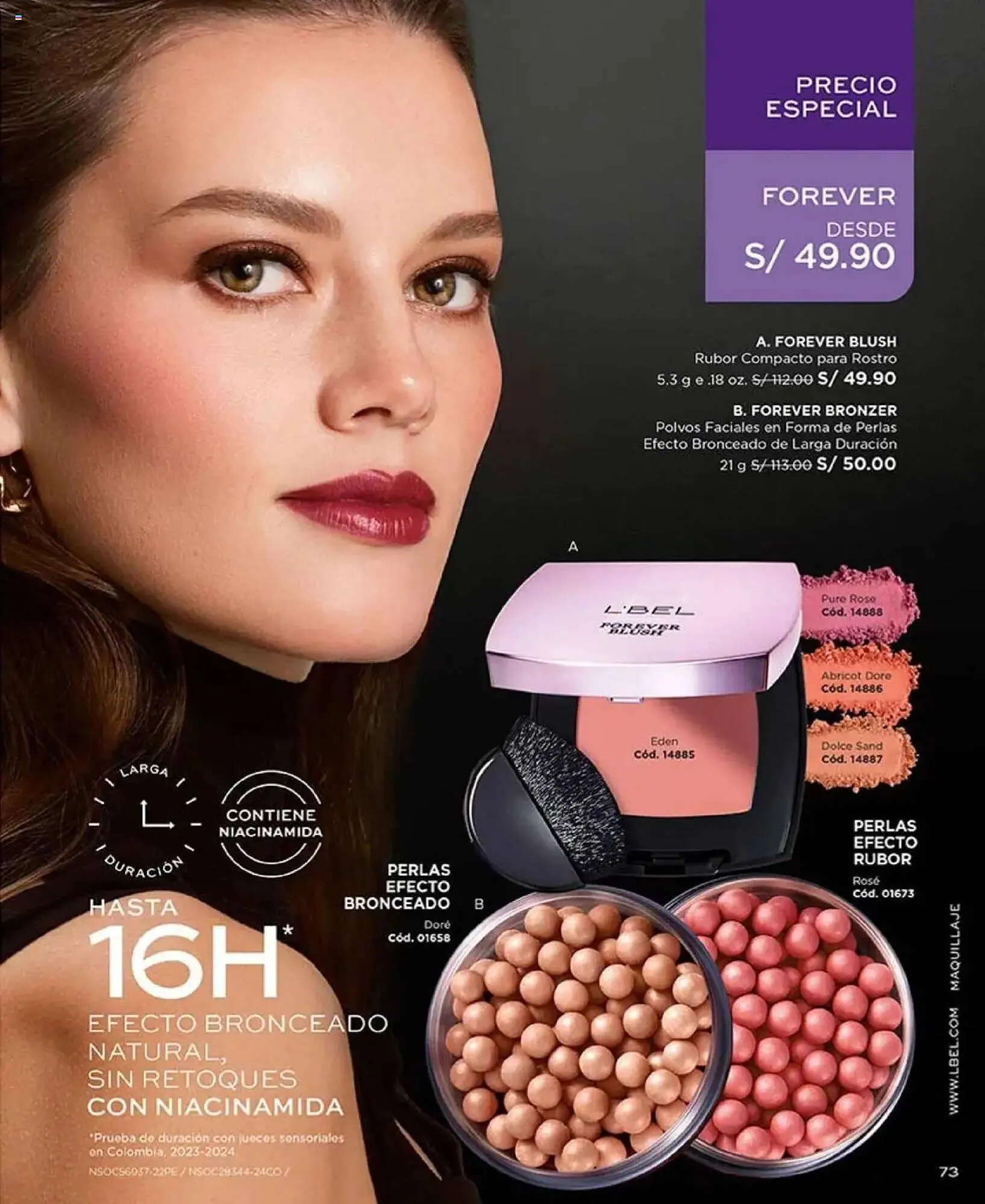 Catalogo de Catálogo L'Bel 3 de febrero al 19 de febrero 2025 - Pag 73