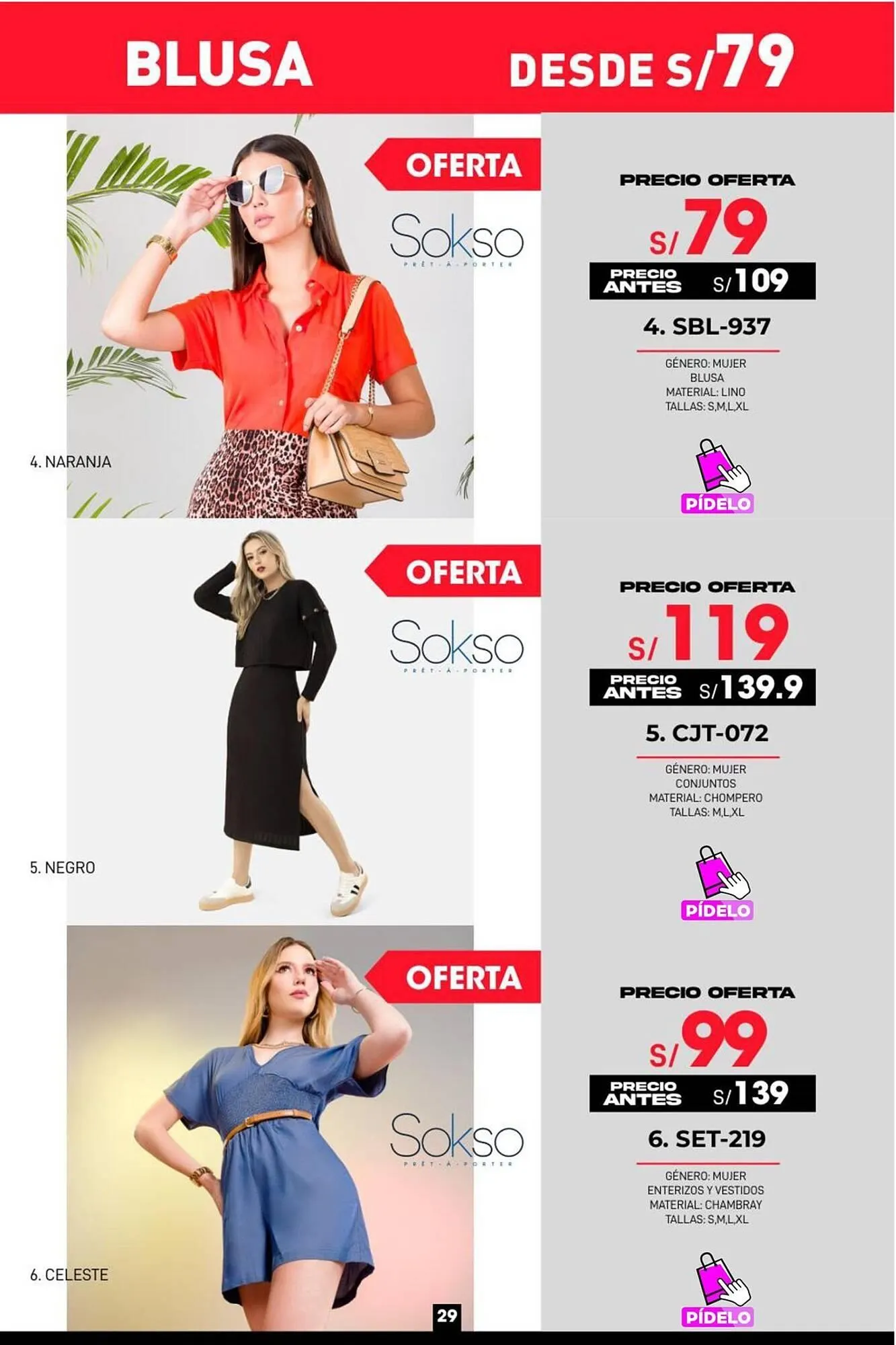 Catalogo de Catálogo Sokso 25 de agosto al 7 de setiembre 2025 - Pag 29