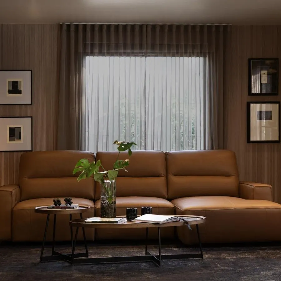 Sofá Seccional Reclinable Limber Cuero