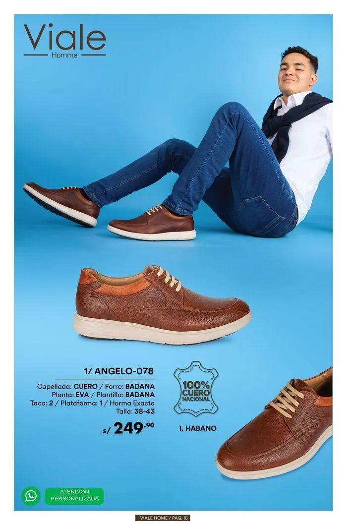 Catalogo de Calzados de Caballeros  11 de julio al 31 de julio 2024 - Pag 18