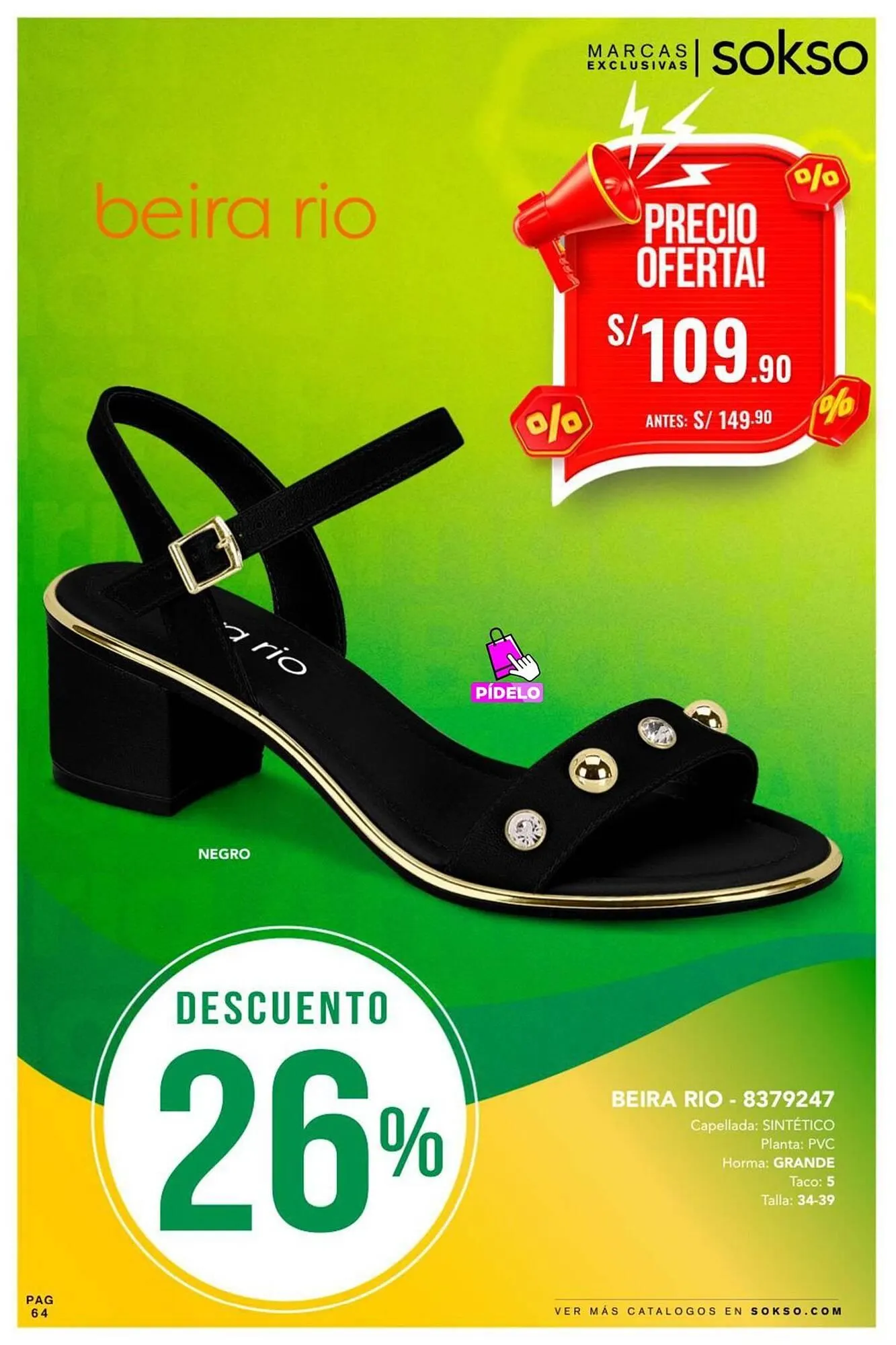 Catalogo de Catálogo Sokso 8 de mayo al 18 de mayo 2025 - Pag 64