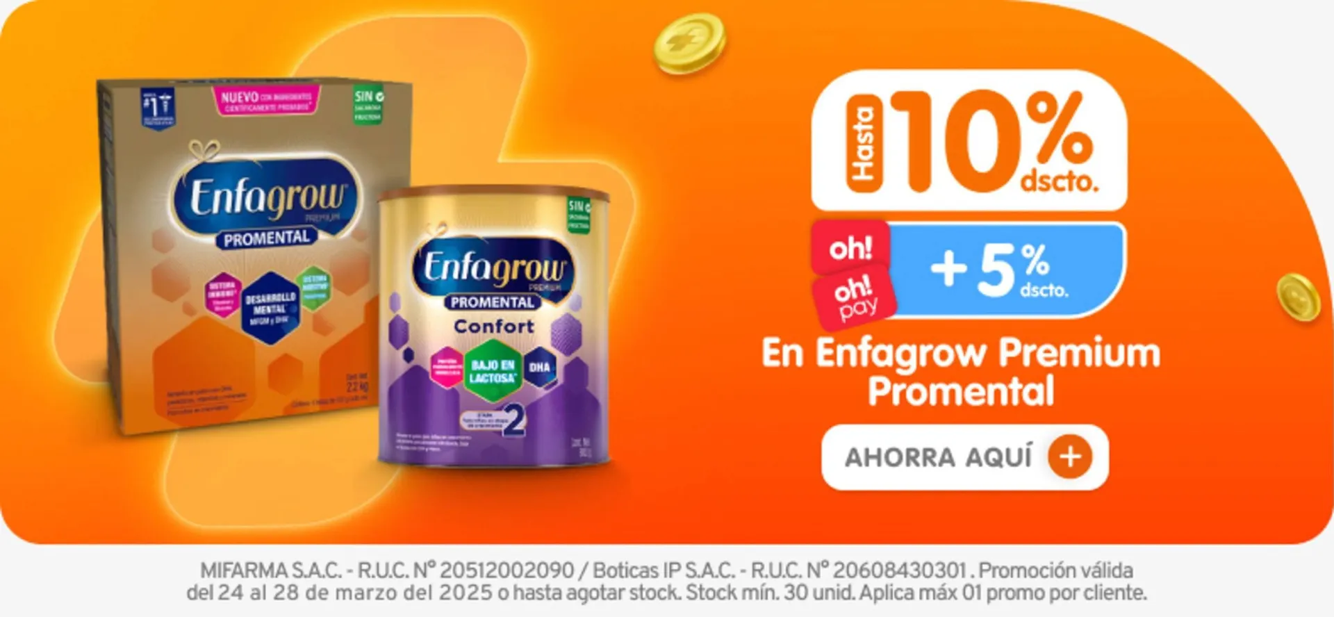 Catalogo de Catálogo Mifarma 25 de marzo al 30 de marzo 2025 - Pag 1