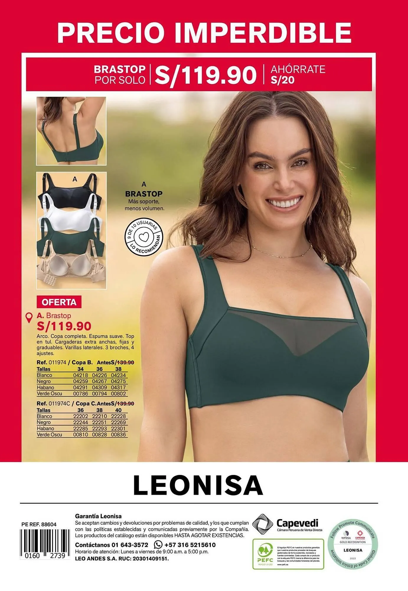 Catalogo de Catálogo Leonisa 24 de junio al 31 de agosto 2025 - Pag 140