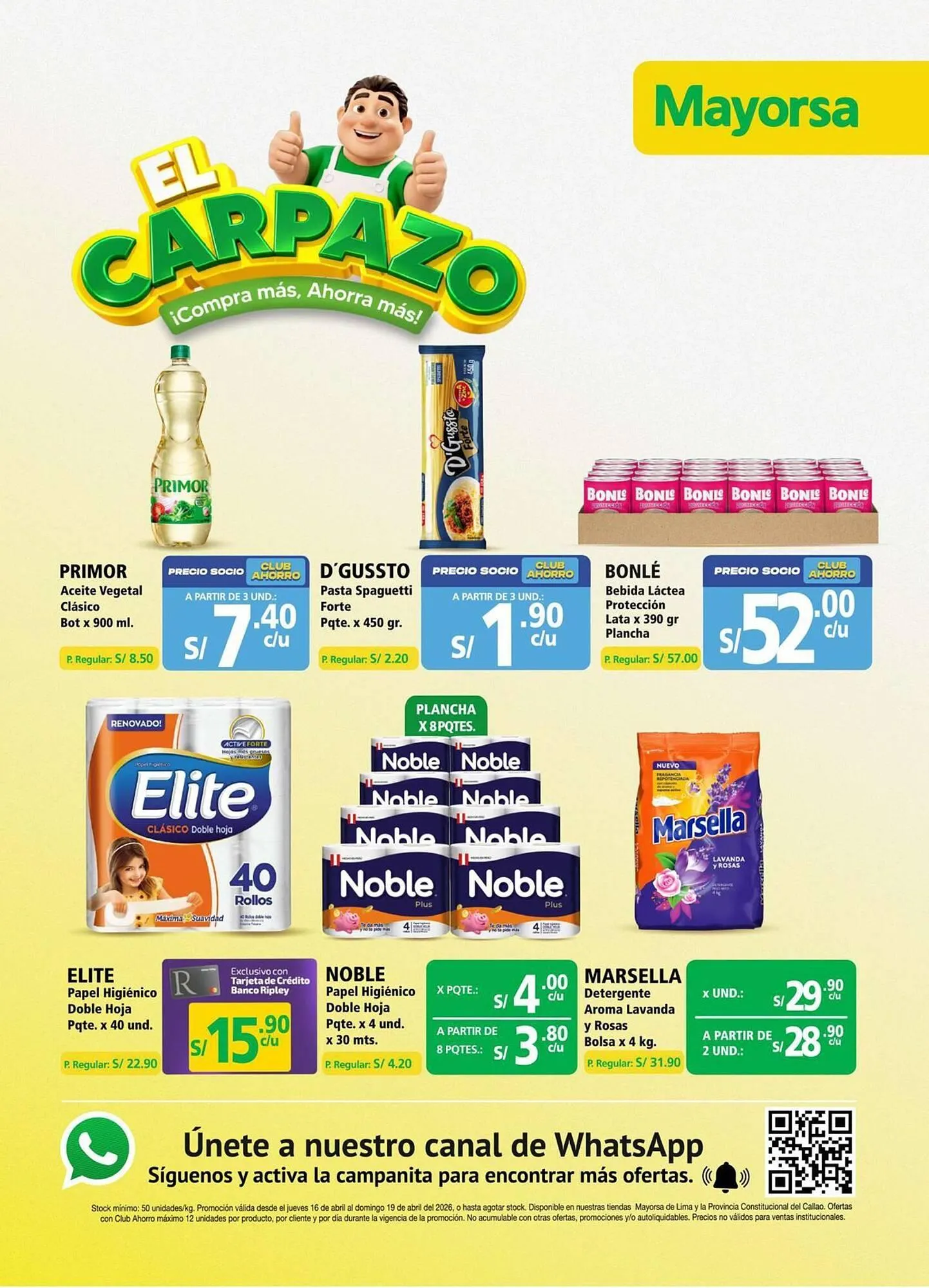 Catalogo de Catálogo Mayorsa 16 de abril al 19 de abril 2026 - Pag 1