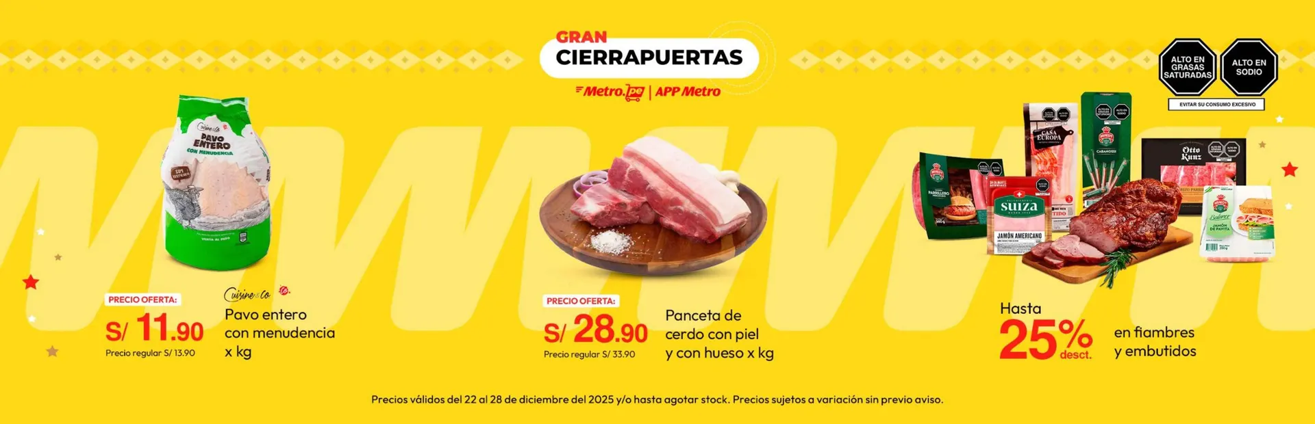 Catalogo de Catálogo Metro 22 de diciembre al 28 de diciembre 2025 - Pag 3