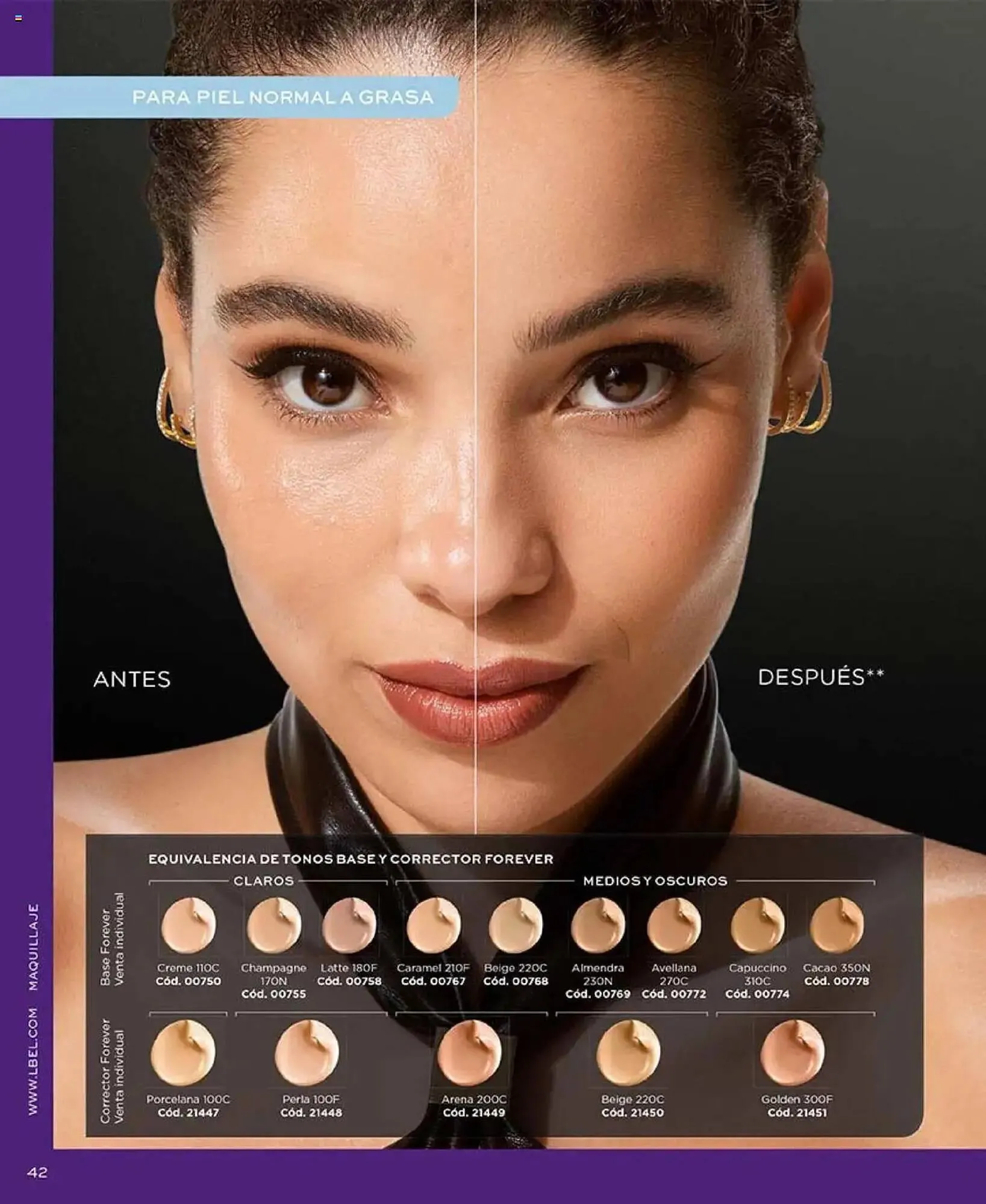 Catalogo de Catálogo L'Bel 18 de diciembre al 8 de enero 2025 - Pag 42