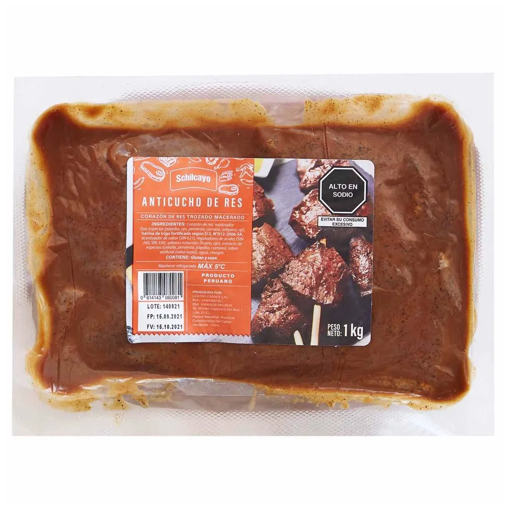 Corazón de Vacuno Macer SCHILCAYO Refrigerado xKg