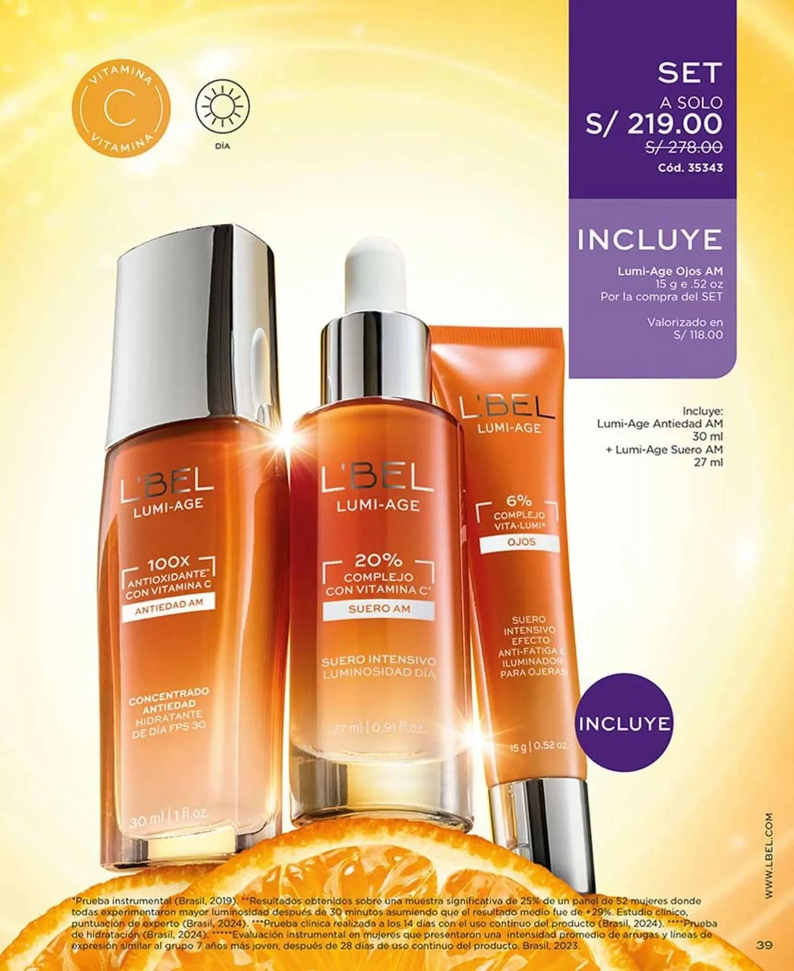 Catalogo de Catálogo L'Bel 8 de enero al 1 de marzo 2025 - Pag 39