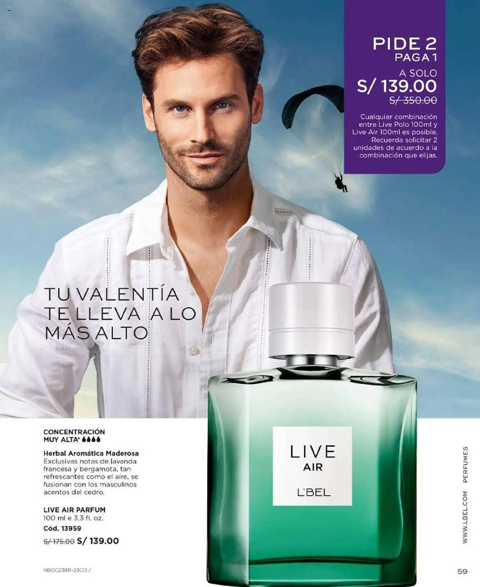 Catalogo de Catálogo L'Bel 1 de octubre al 31 de octubre 2024 - Pag 59