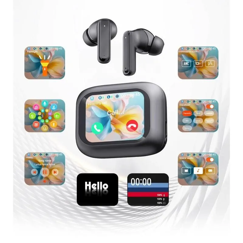Audifonos Bluetooch Con Pantalla Tactil