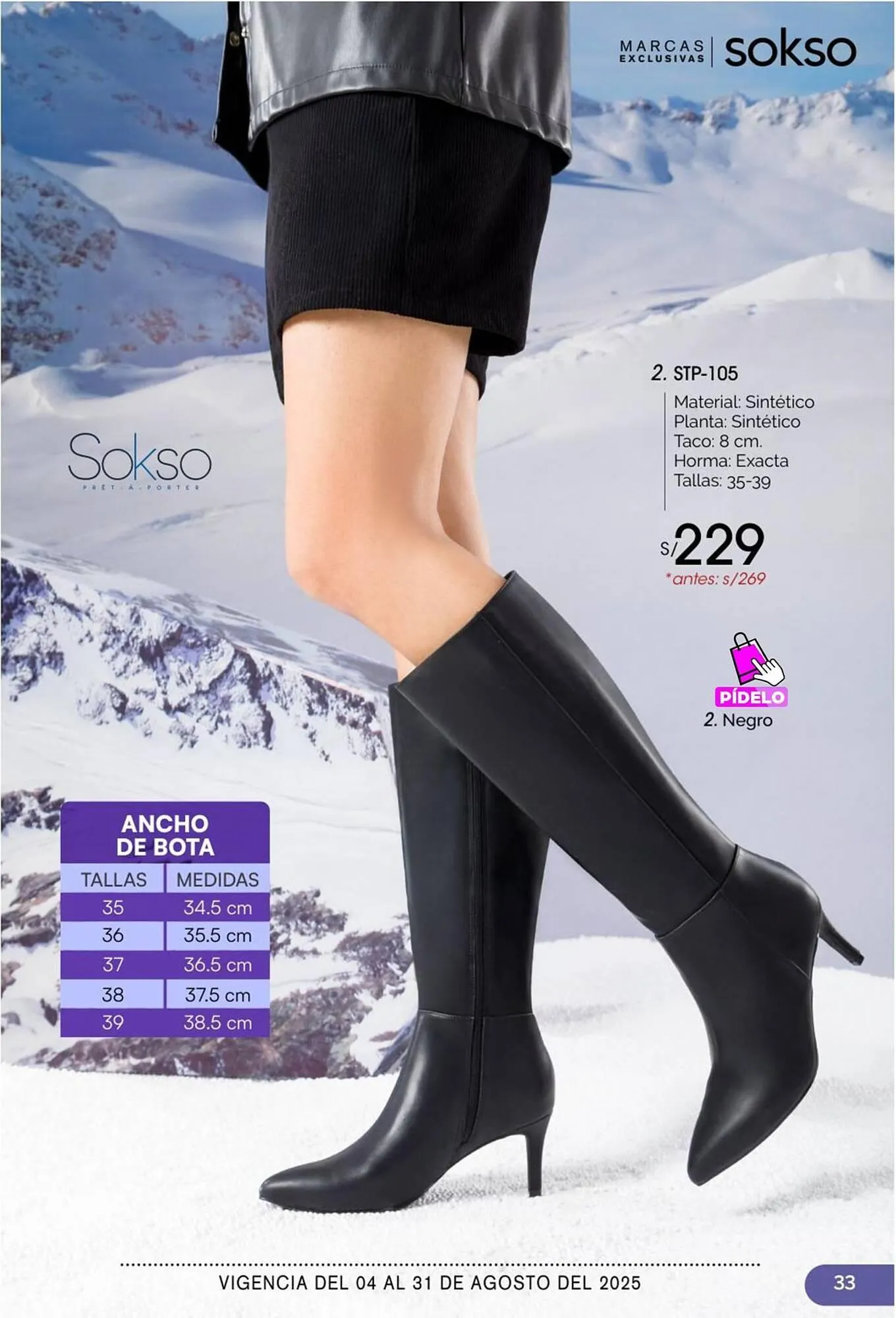Catalogo de Catálogo Sokso 1 de agosto al 31 de agosto 2025 - Pag 33