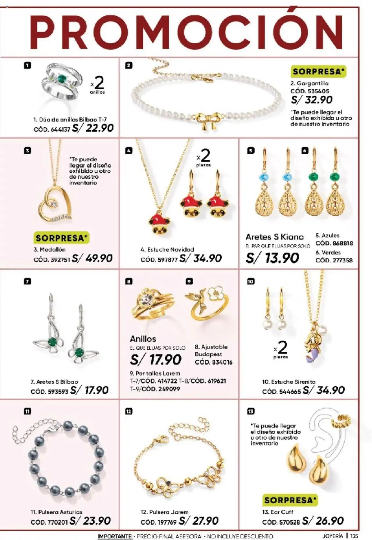 Catalogo de Azzorti - Campaña 06 7 de marzo al 30 de marzo 2025 - Pag 137