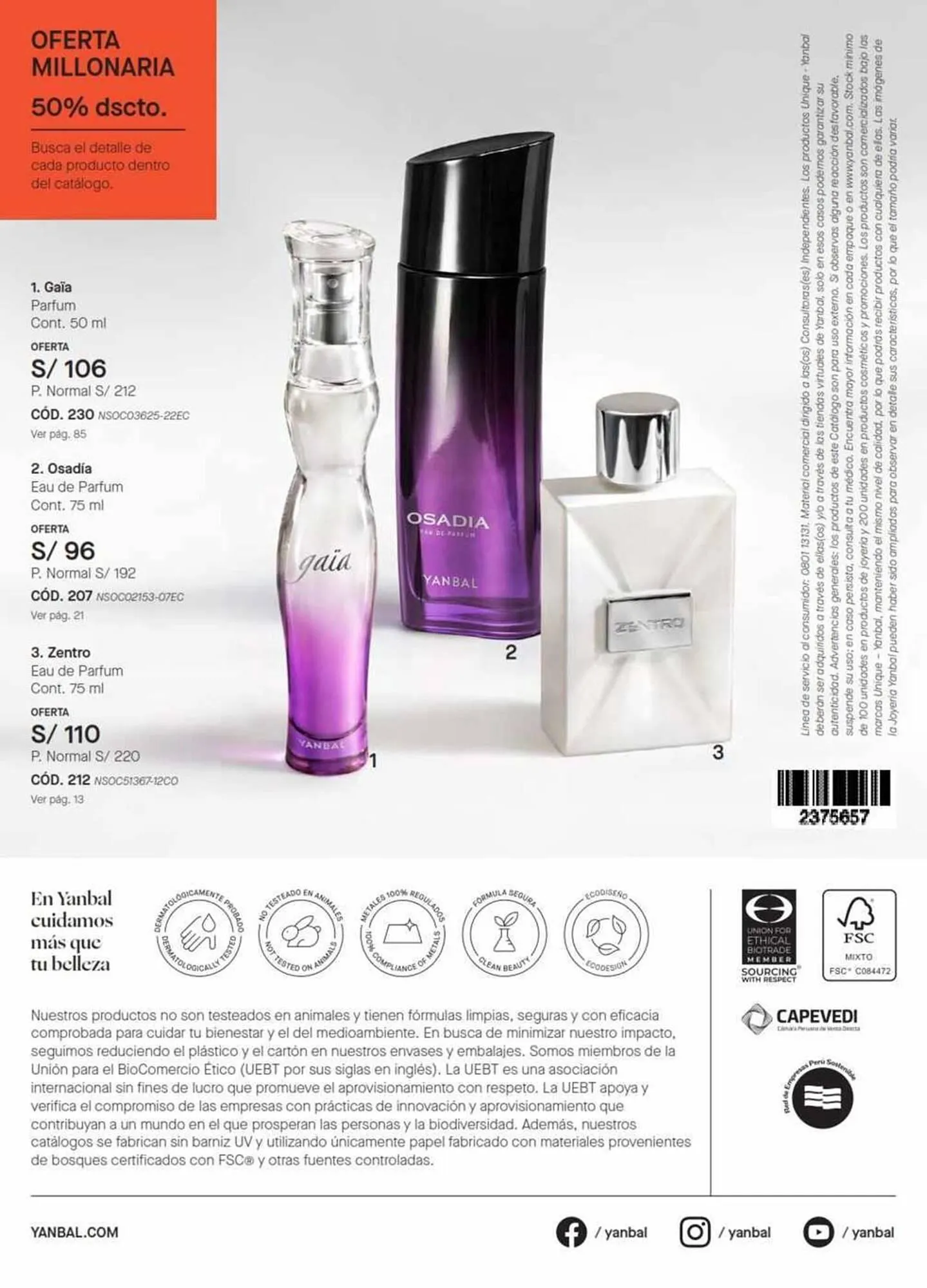 Catalogo de Catálogo Yanbal 23 de mayo al 19 de junio 2026 - Pag 148
