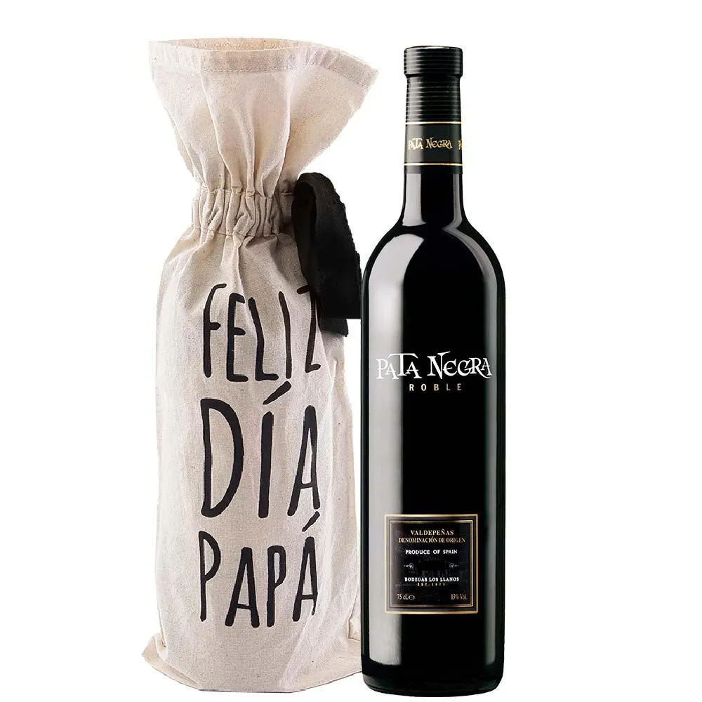 Pata Negra Roble Tempranillo Valdepeñas para Papá