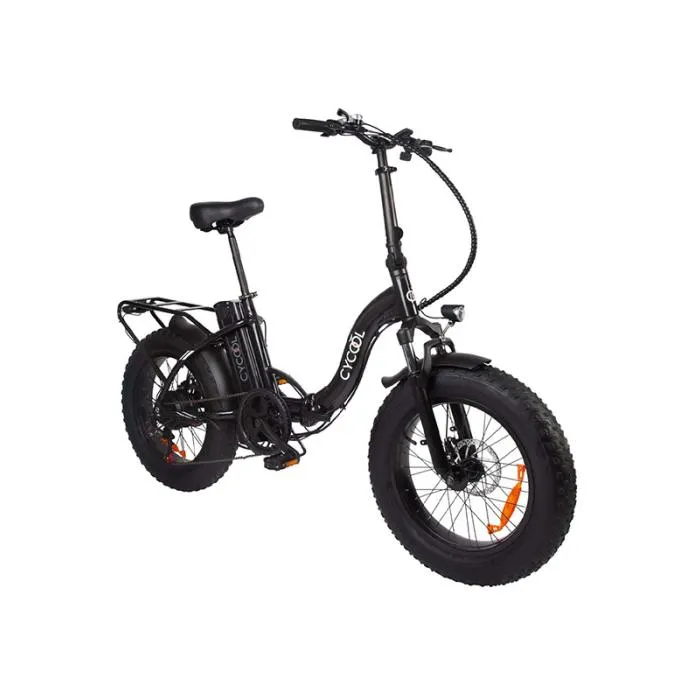 Bicicleta Eléctrica 20" Cycool EWILD20W/1005 Negro