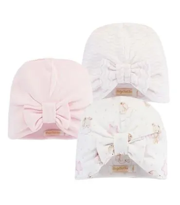 Pack de 3 gorros de 100% Algodón Pima | Colección Sleep Tigh Bear