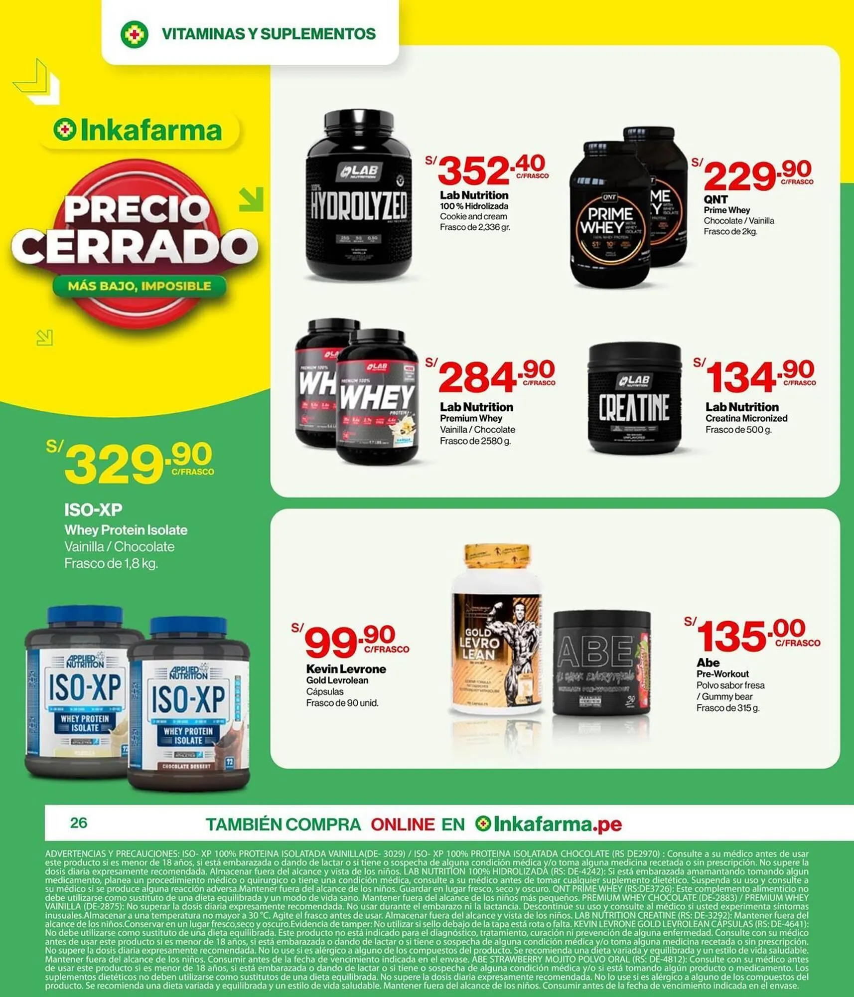 Catalogo de Catálogo InkaFarma 7 de abril al 30 de abril 2025 - Pag 26