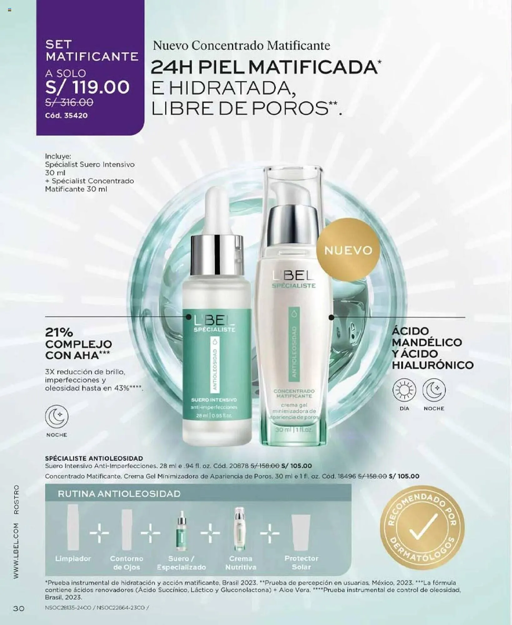 Catalogo de Catálogo L'Bel 1 de octubre al 31 de octubre 2024 - Pag 30