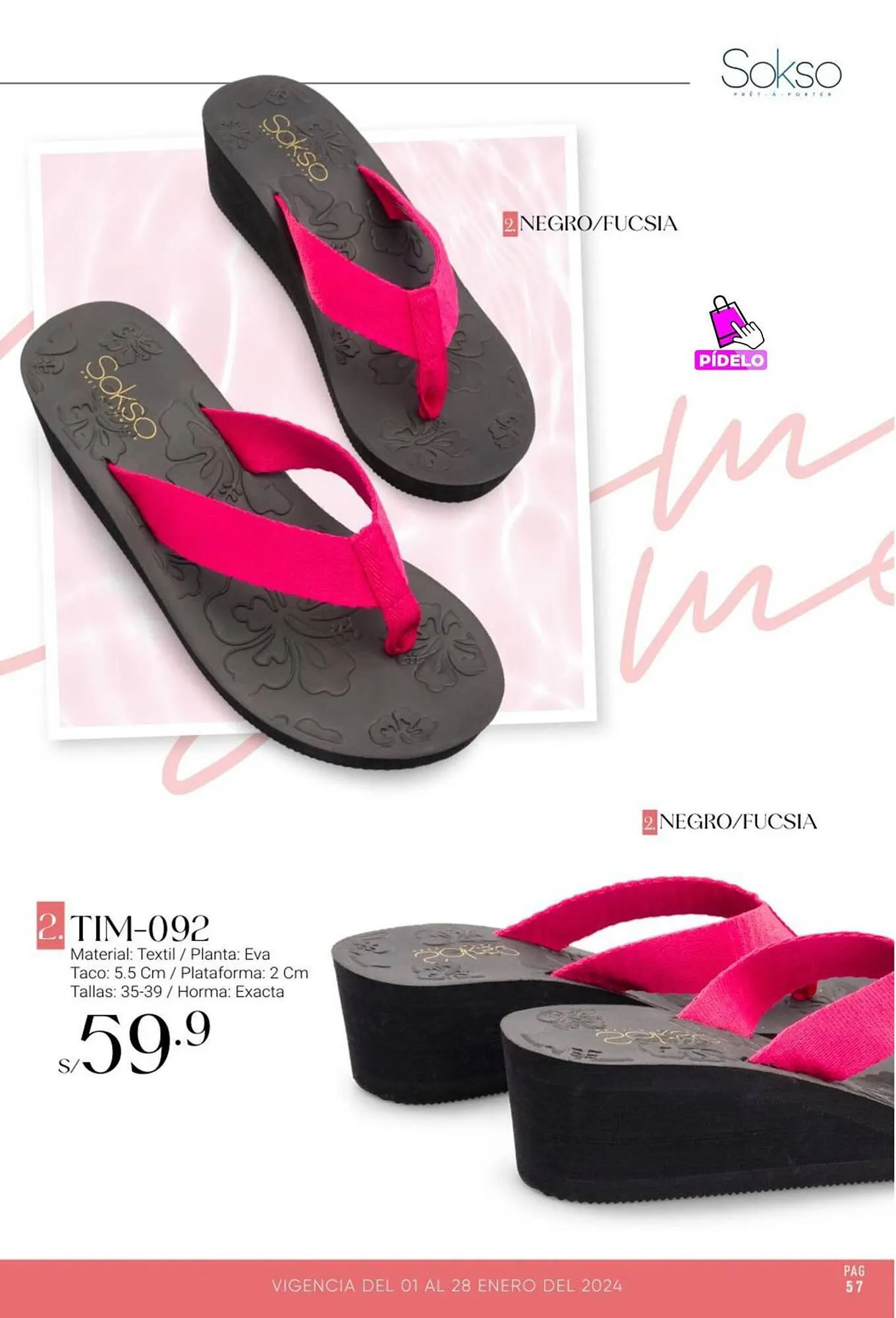 Catalogo de Catálogo Sokso 1 de enero al 28 de enero 2024 - Pag 57