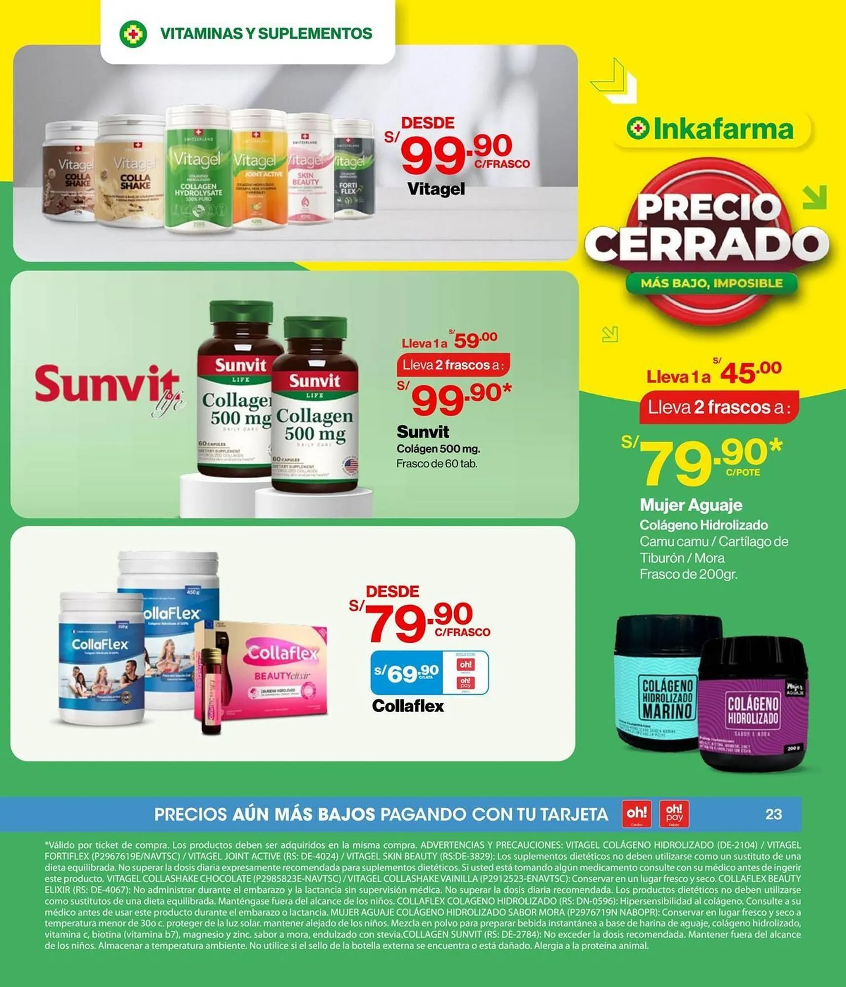 Catalogo de Catálogo InkaFarma 7 de abril al 30 de abril 2025 - Pag 23