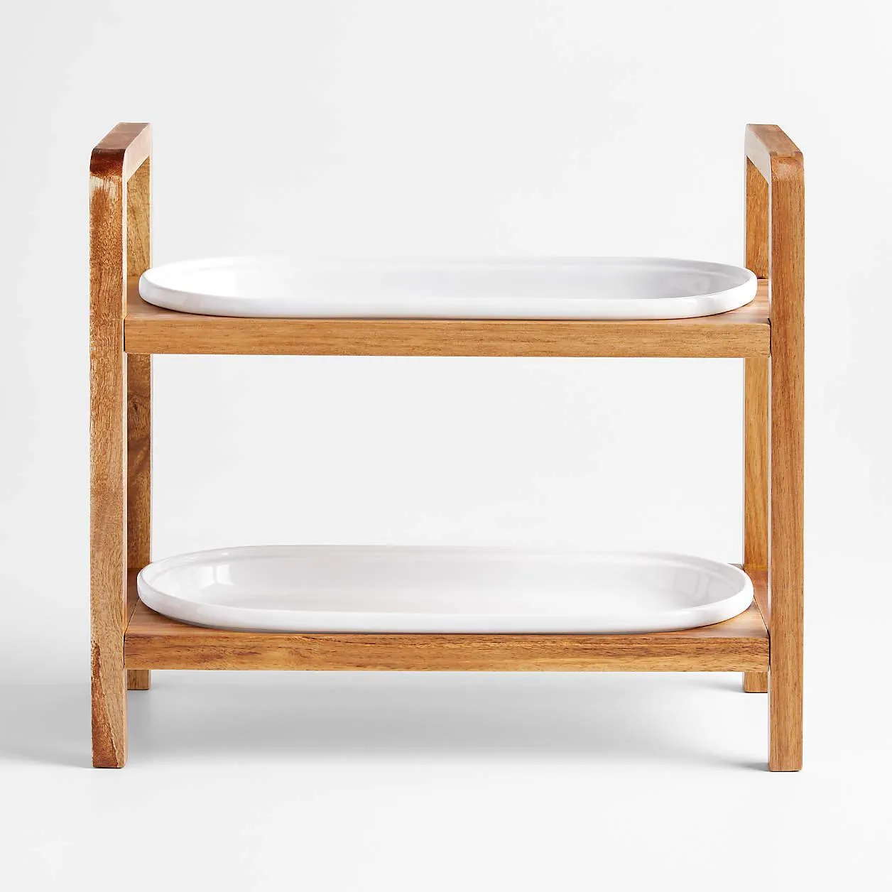 Platos con Bandeja de 2 Niveles Oven-to-Table