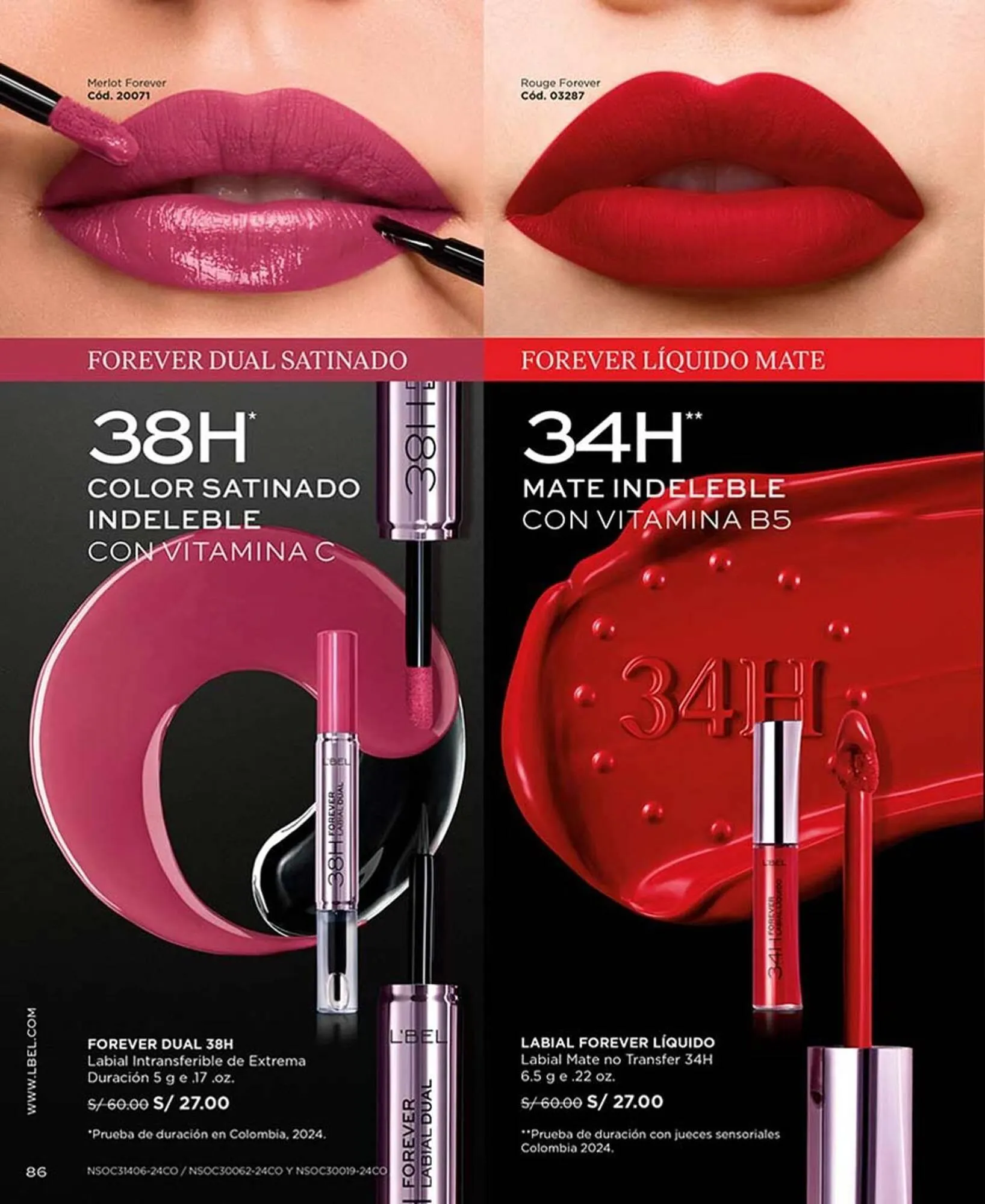 Catalogo de Catálogo L'Bel 8 de enero al 1 de marzo 2025 - Pag 86