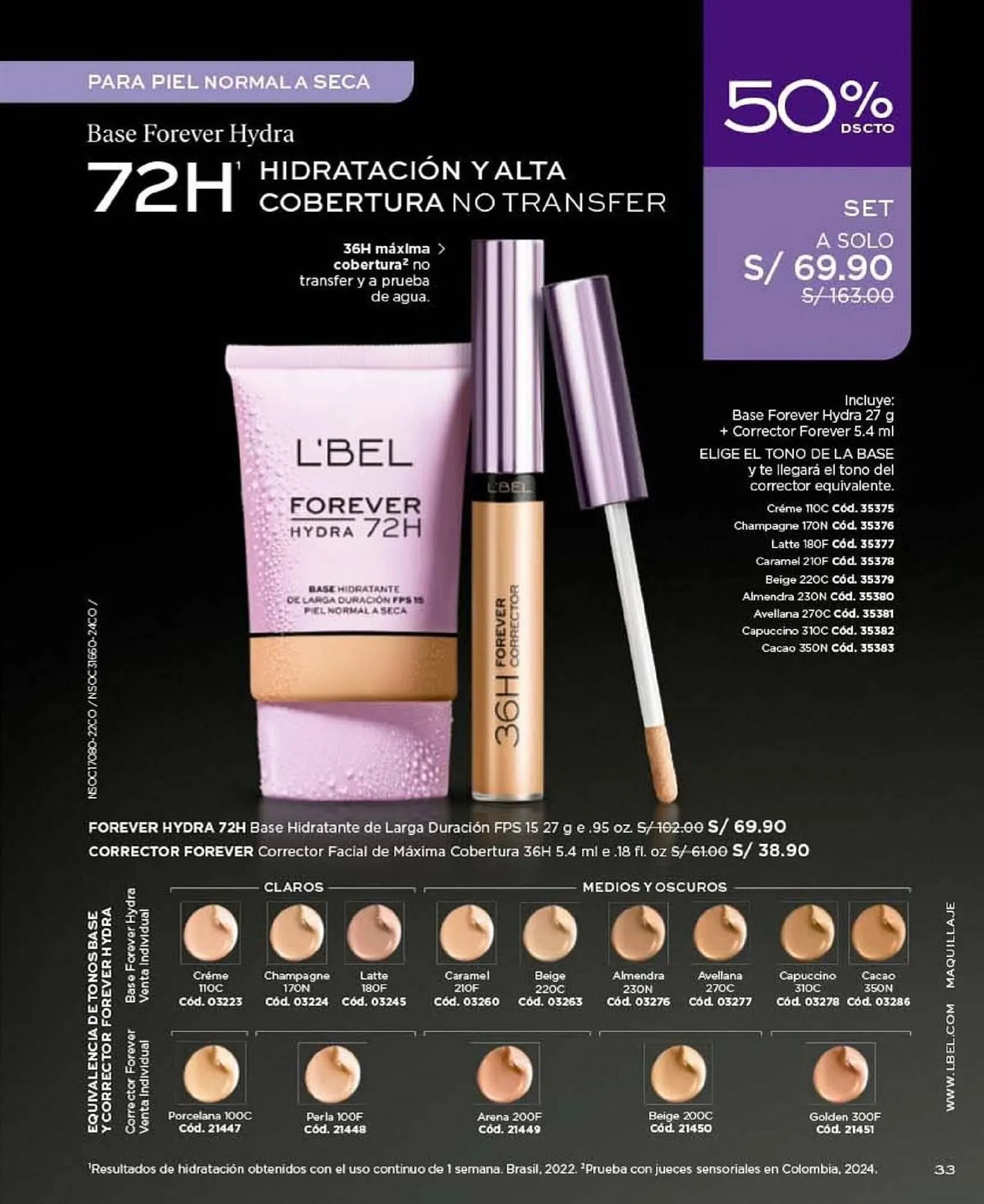 Catalogo de Catálogo L'Bel 1 de noviembre al 30 de noviembre 2025 - Pag 33