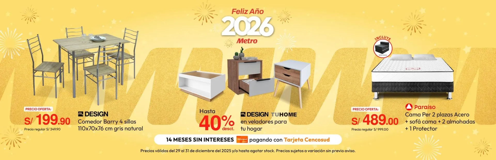 Catalogo de Catálogo Metro 1 de enero al 11 de enero 2026 - Pag 18