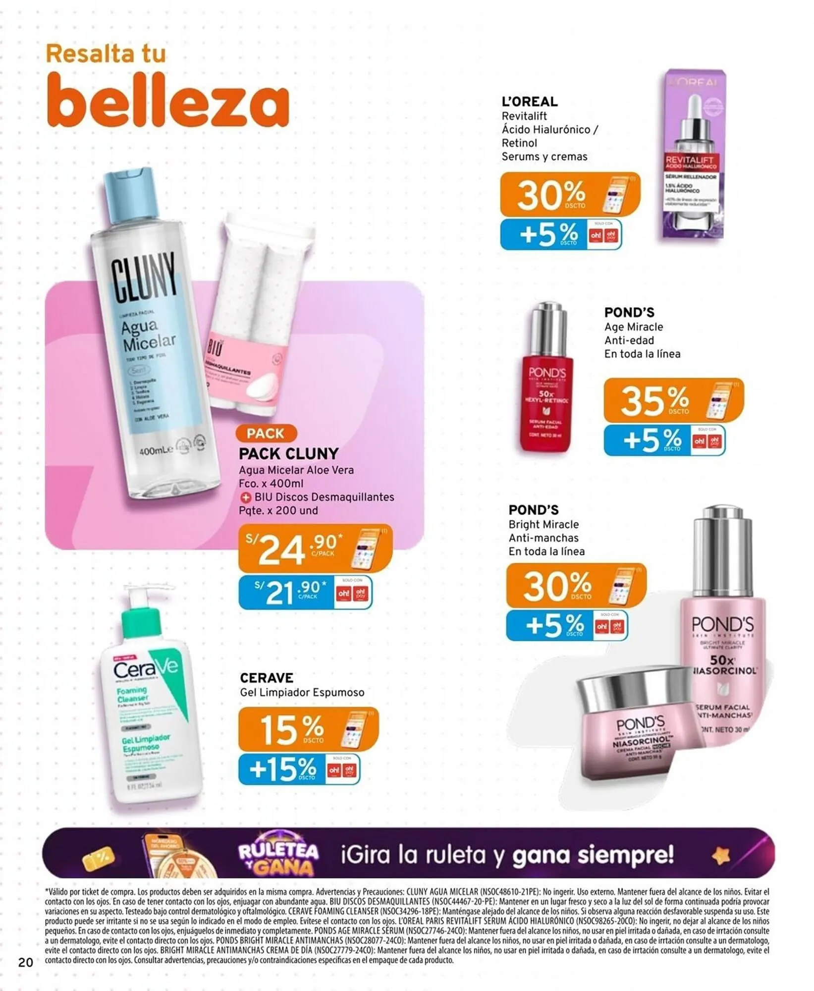 Catalogo de Catálogo Mifarma 2 de abril al 30 de abril 2025 - Pag 20
