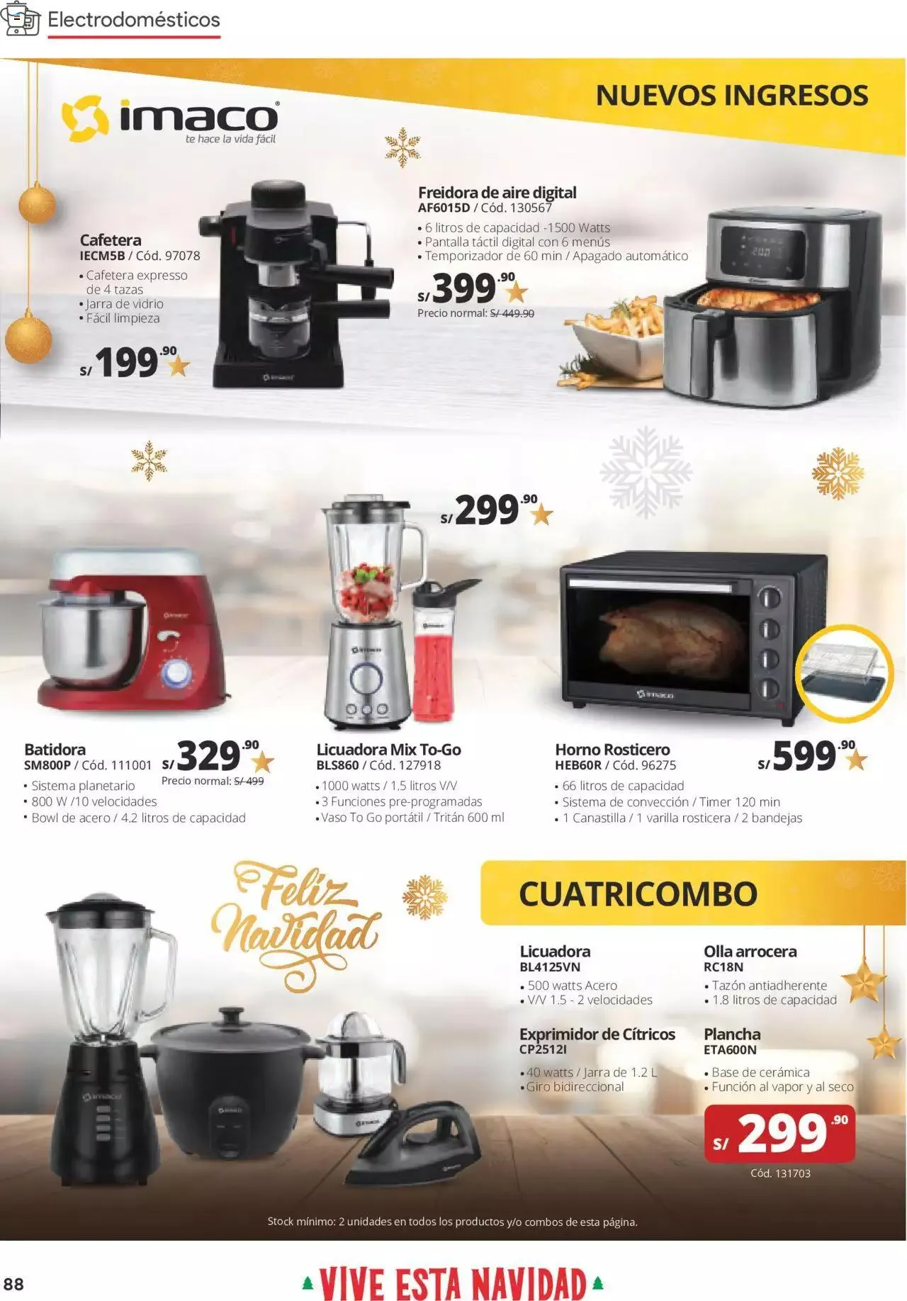 Catalogo de Catálogo Hiraoka 12 de diciembre al 31 de diciembre 2023 - Pag 88