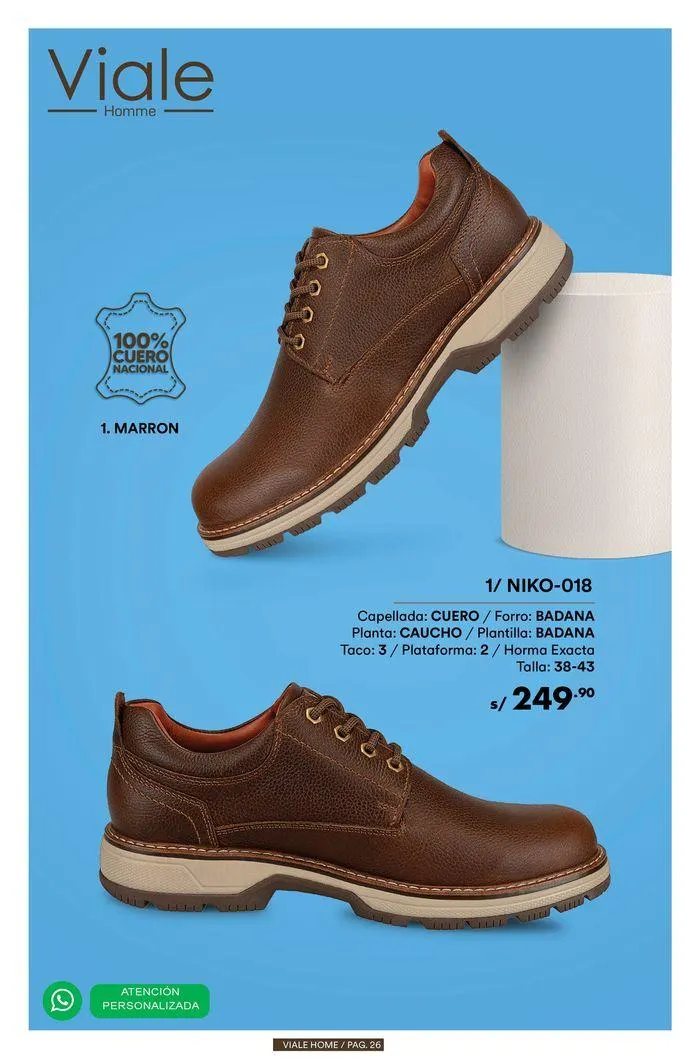 Catalogo de Calzados de Caballeros  11 de julio al 31 de julio 2024 - Pag 26