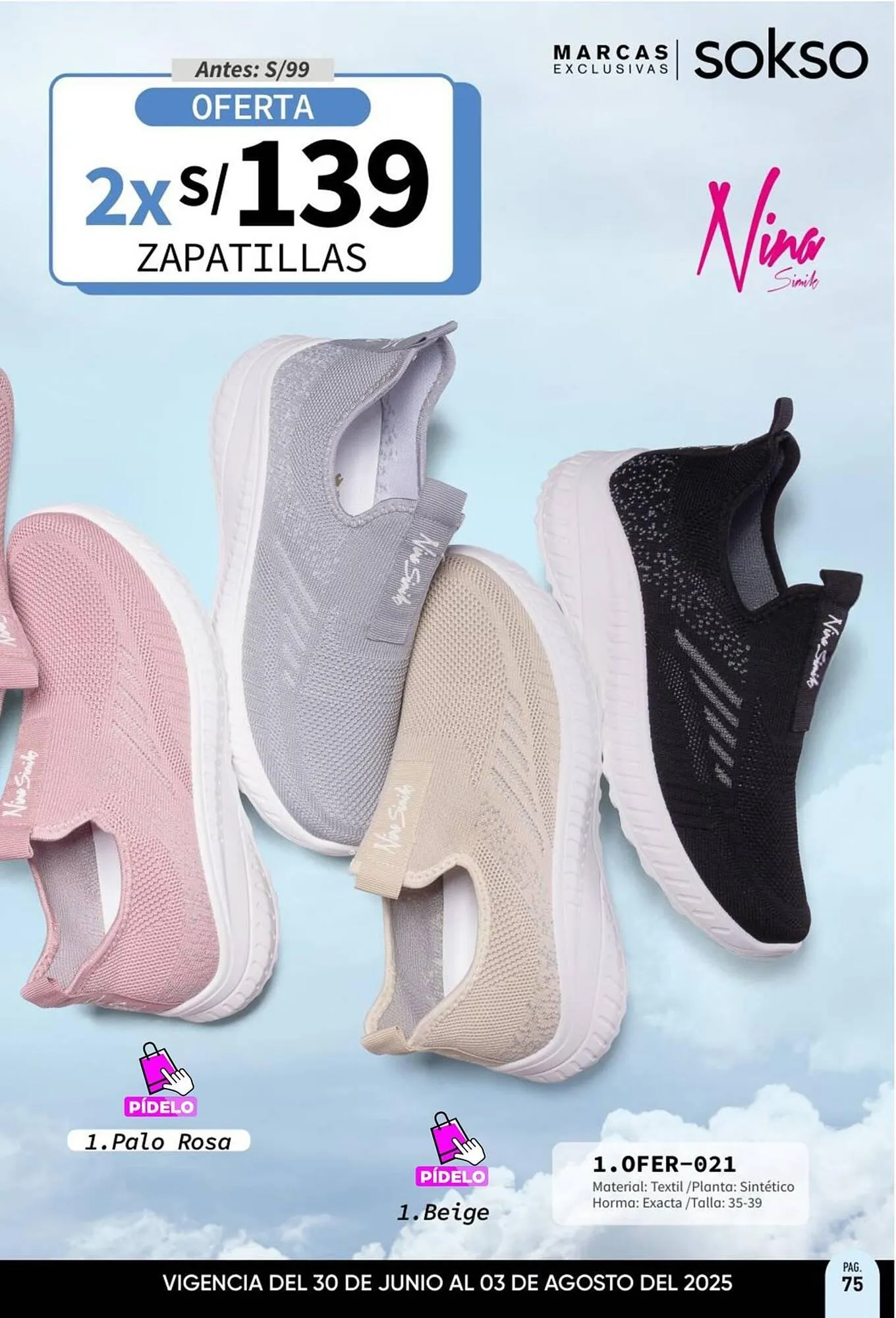 Catalogo de Catálogo Sokso 27 de junio al 1 de setiembre 2025 - Pag 75
