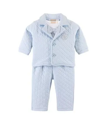 Set Polo,Pantalón y Chaqueta de algodón pima | Colección Baby Penguin