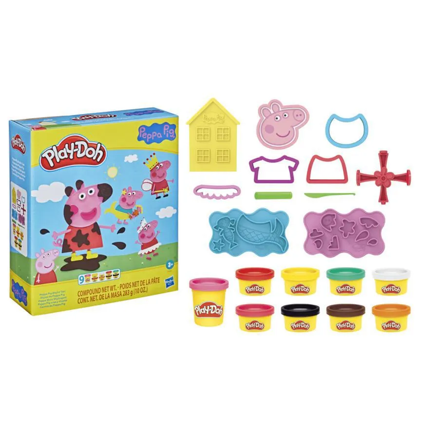 Masas Y Plastilinas Play Doh Crear Y Diseña Peppa Pig