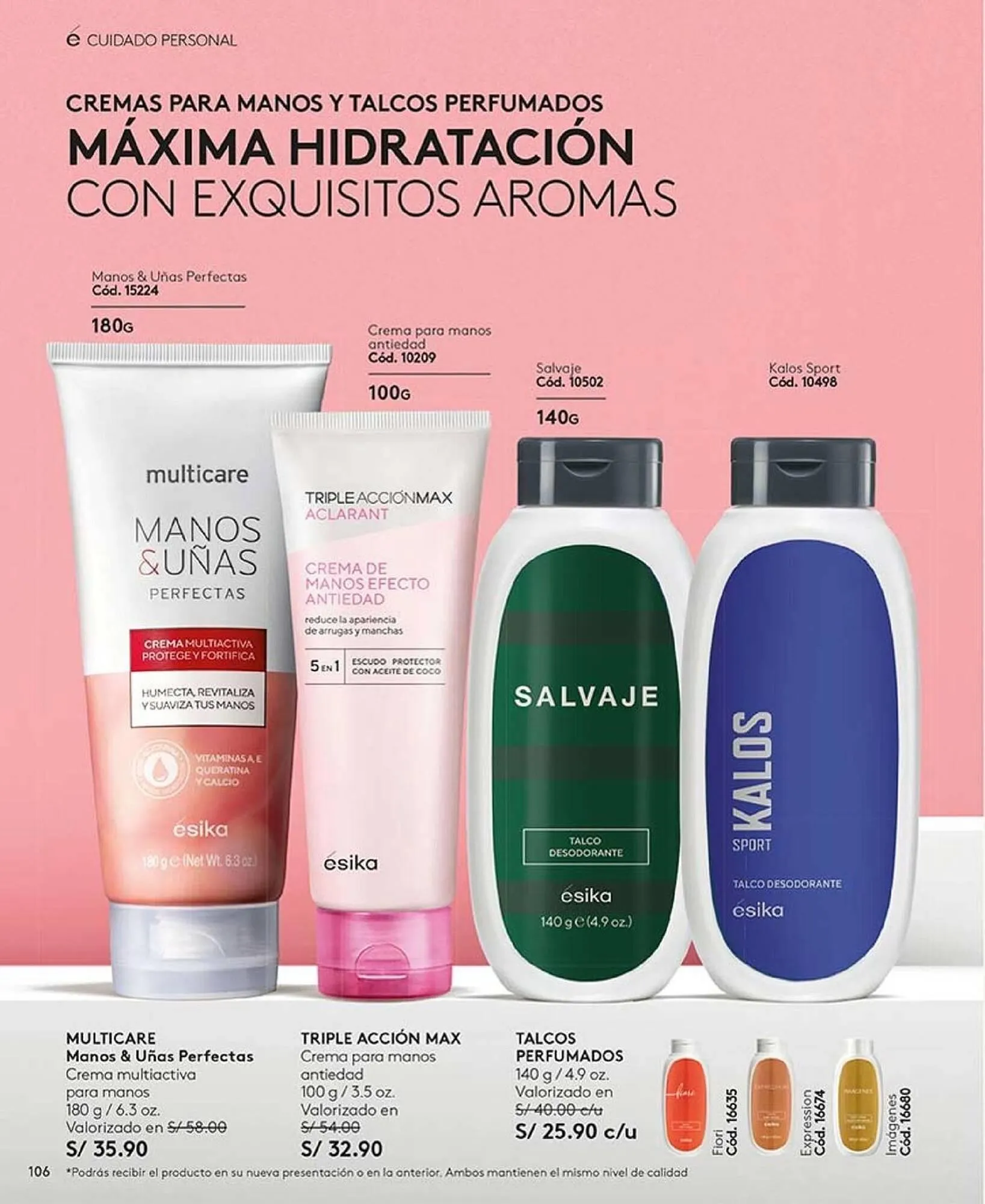 Catalogo de Catálogo Ésika 15 de abril al 31 de mayo 2025 - Pag 106