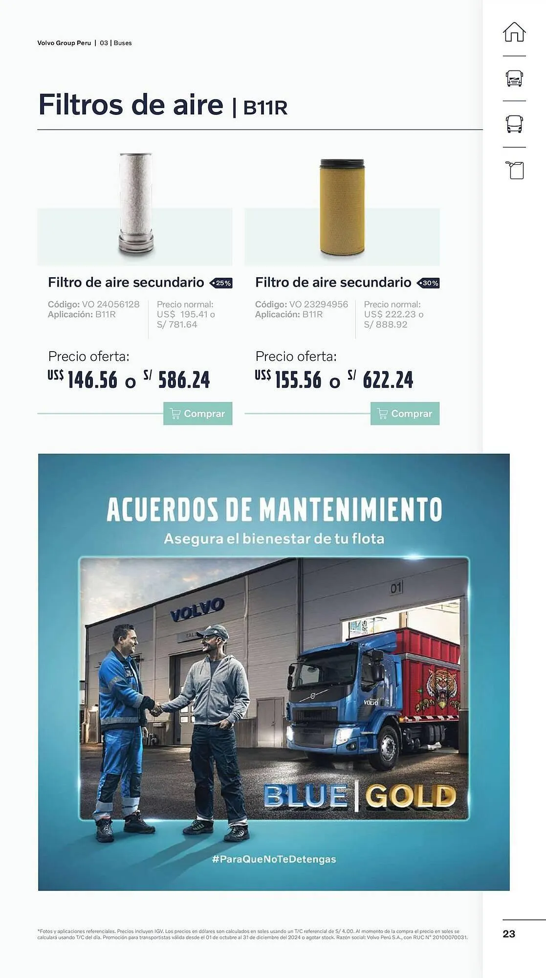 Catalogo de Catálogo Volvo 29 de octubre al 31 de diciembre 2024 - Pag 23