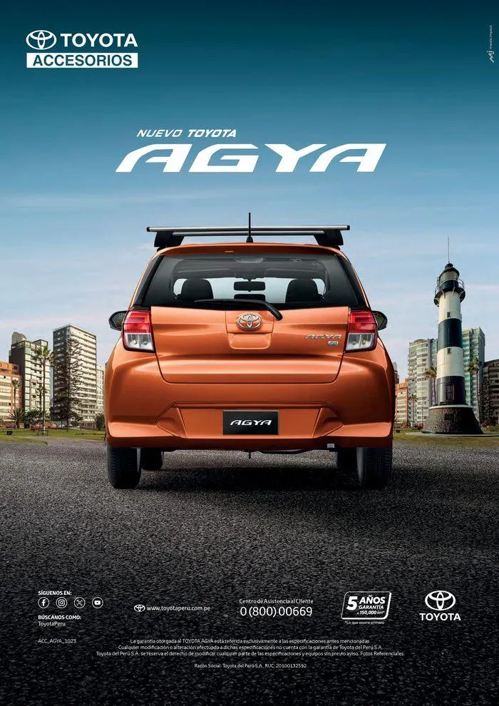 Catalogo de Nuevo Toyota Agya 25 de octubre al 25 de octubre 2024 - Pag 12
