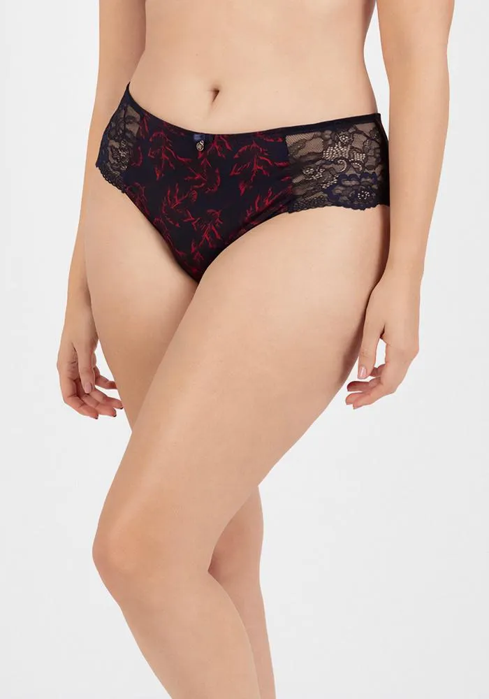 PANTALETA MUJER MICROFIBRA AZUL - 14.8111