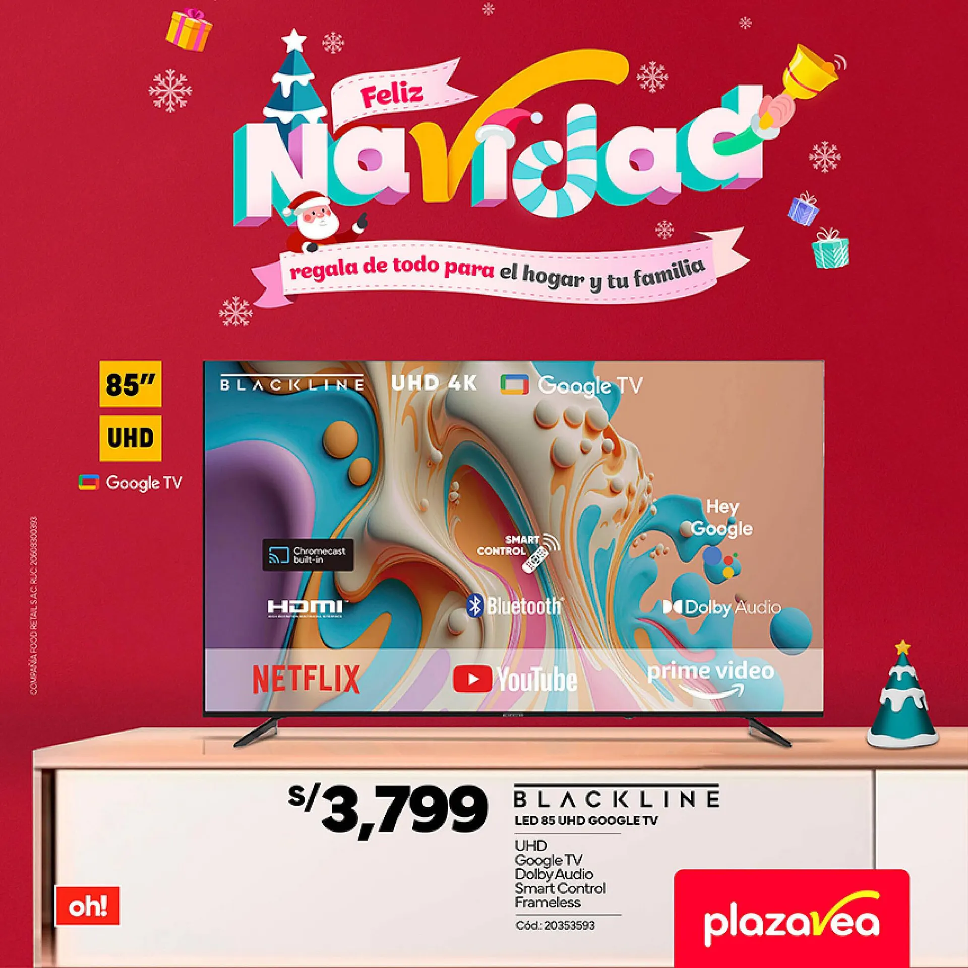 Catalogo de Catálogo Plaza Vea 4 de diciembre al 25 de diciembre 2023 - Pag 1